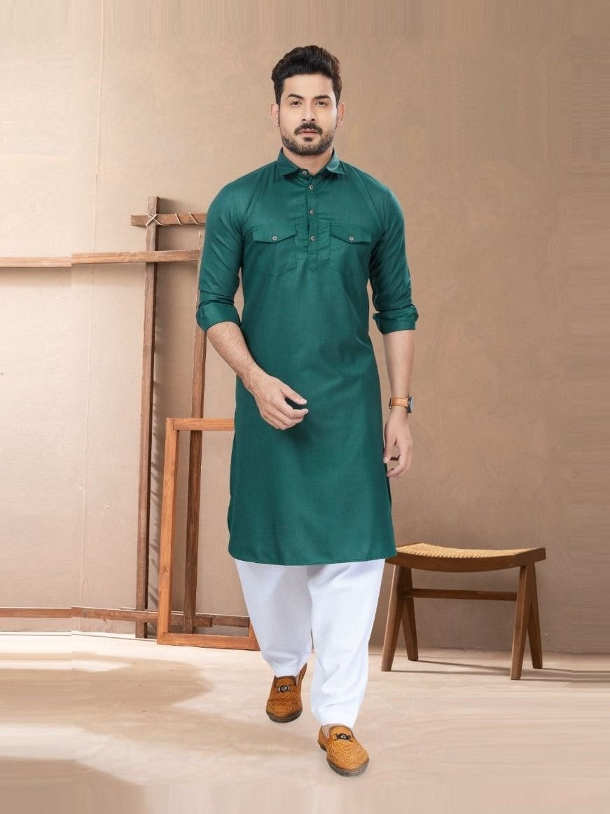 Mens Pathani Suit - Roop Darshan