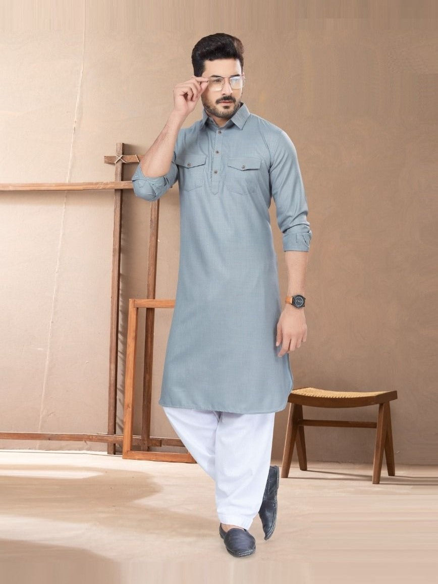 Mens Pathani Suit - Roop Darshan