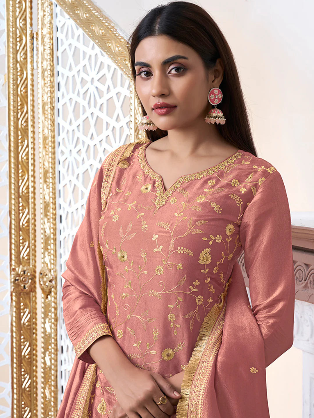 Ojasvi Palazzo Suit - Roop Darshan