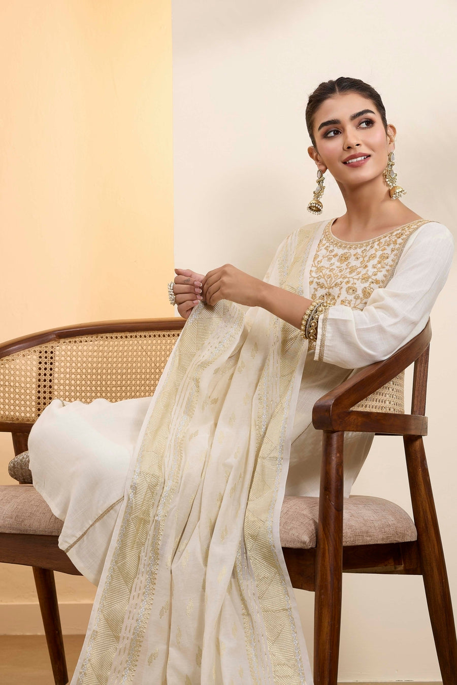 Biba Bandhani Dupatta - Roop Darshan