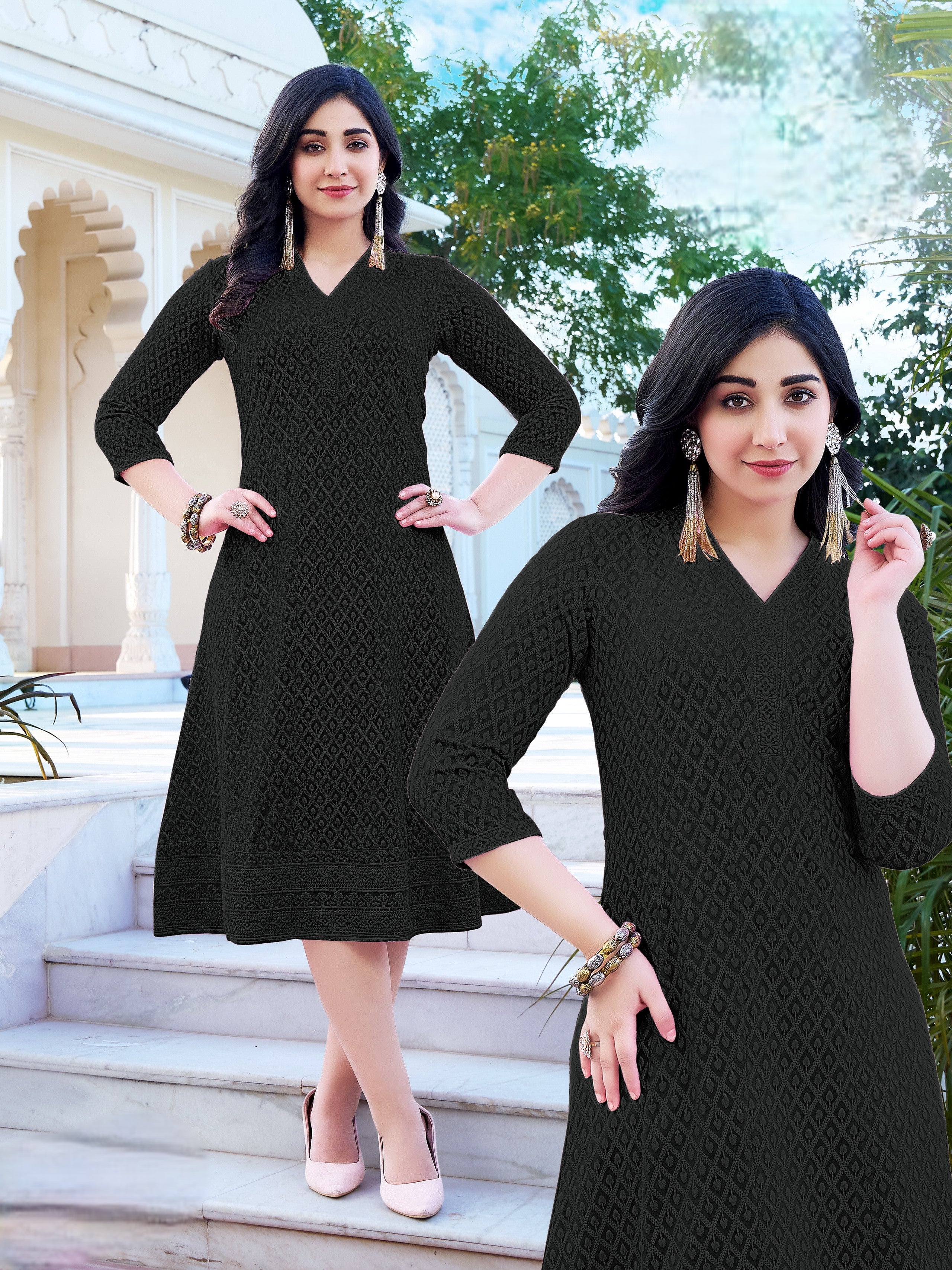 Sarah Flair Kurti - Roop Darshan