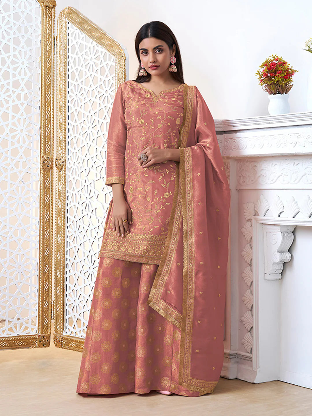 Ojasvi Palazzo Suit - Roop Darshan