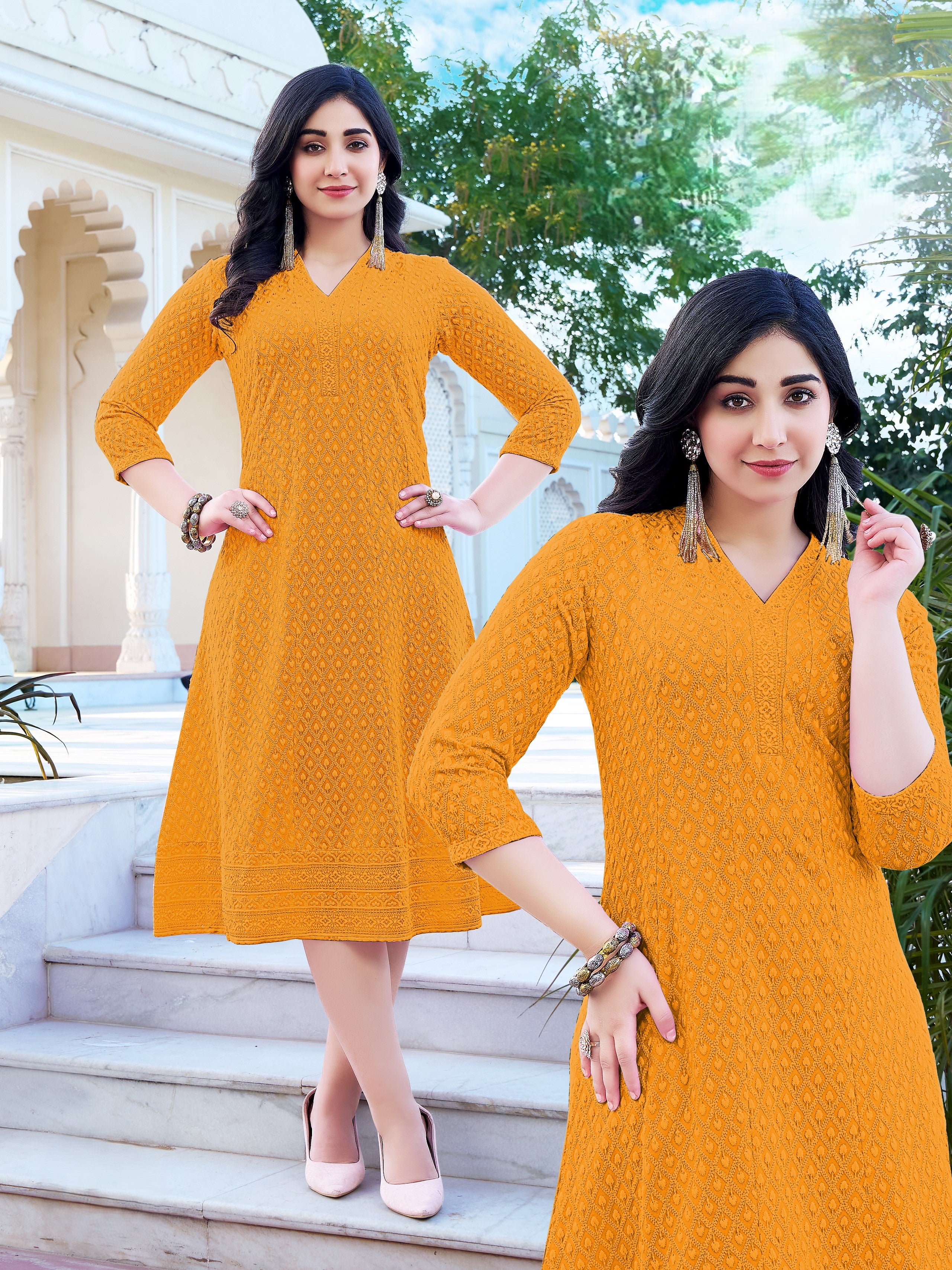 Sarah Flair Kurti - Roop Darshan