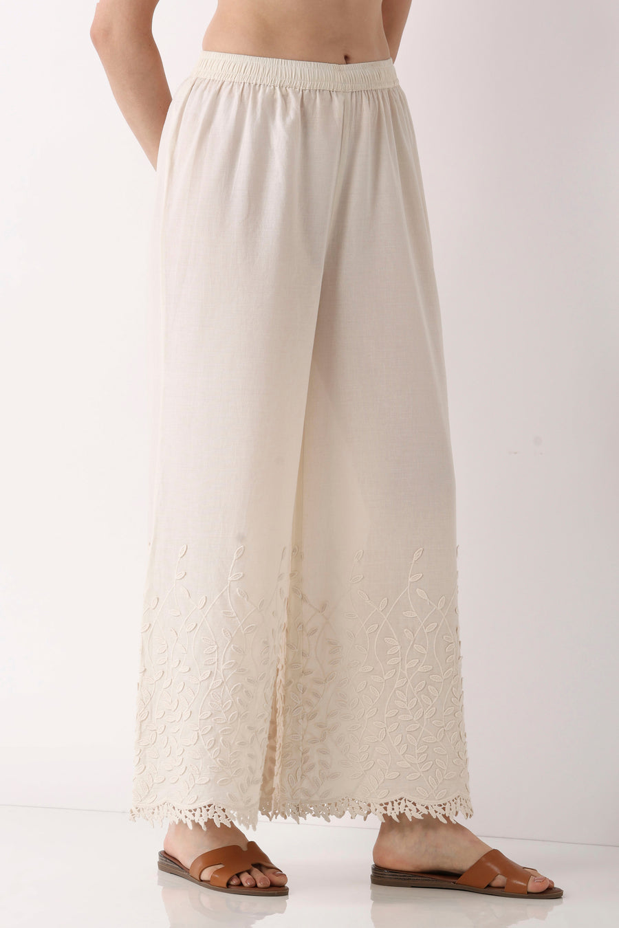 Biba Flared Palazzo Pant - Roop Darshan