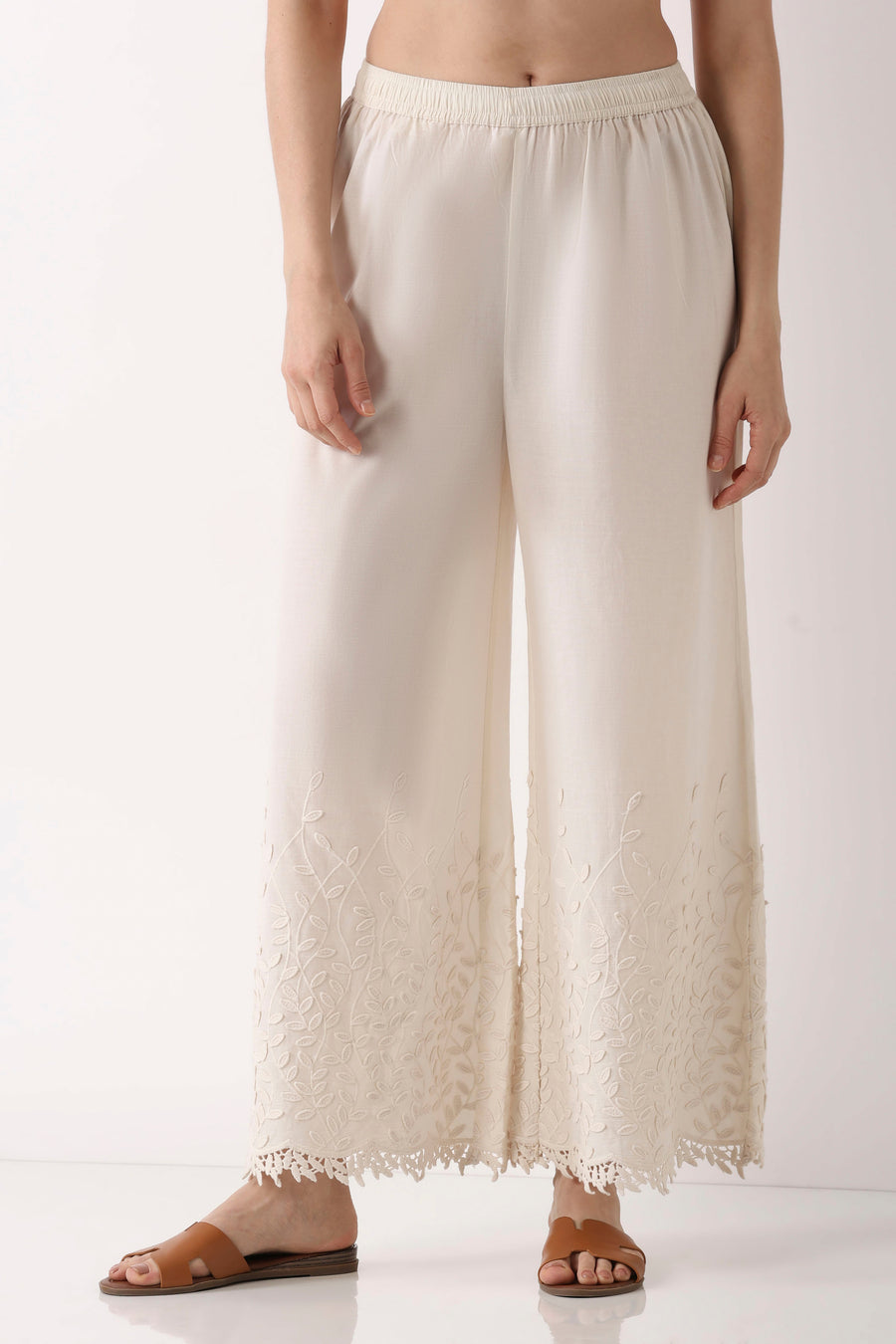 Biba Flared Palazzo Pant - Roop Darshan