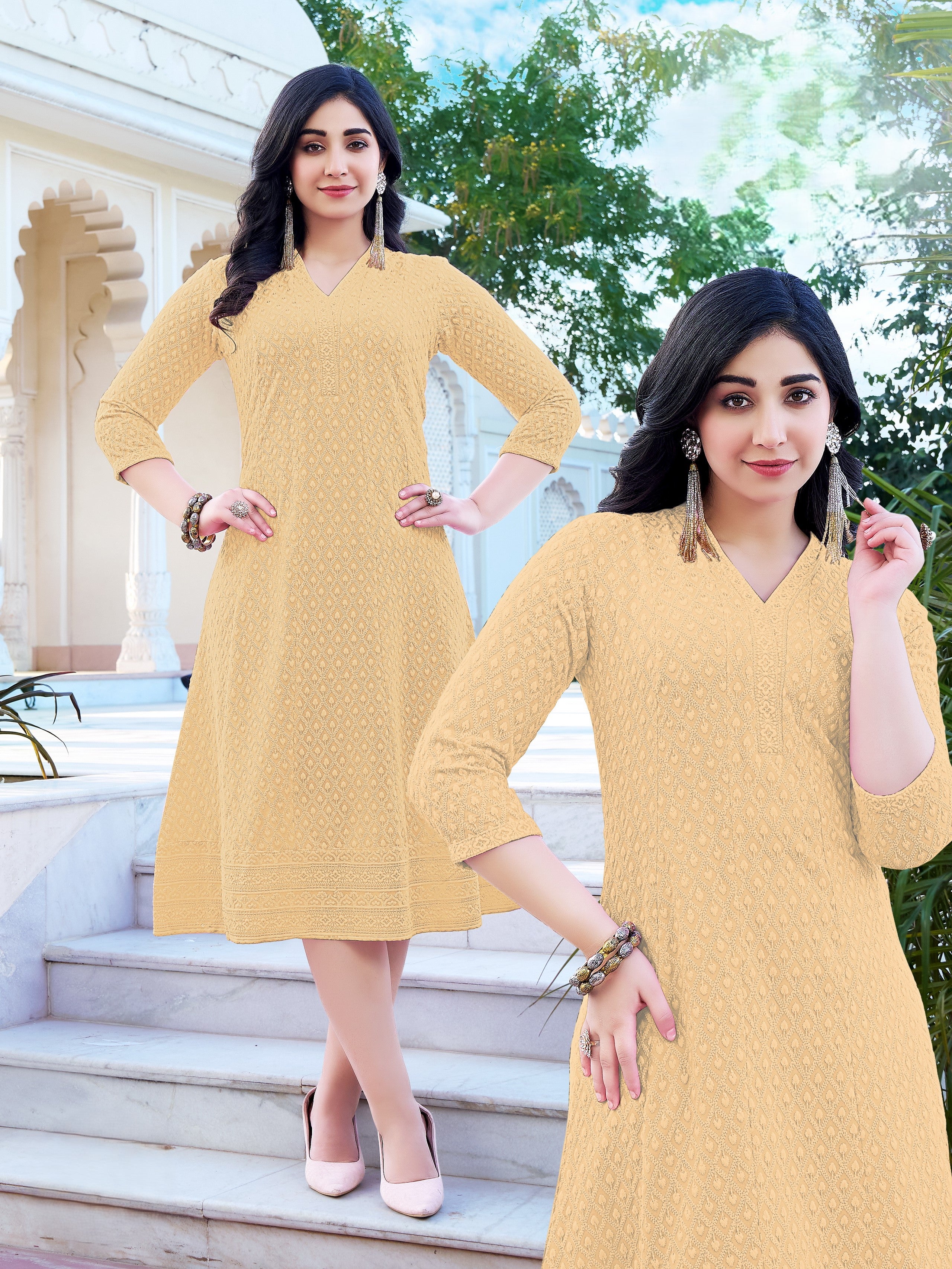 Sarah Flair Kurti - Roop Darshan