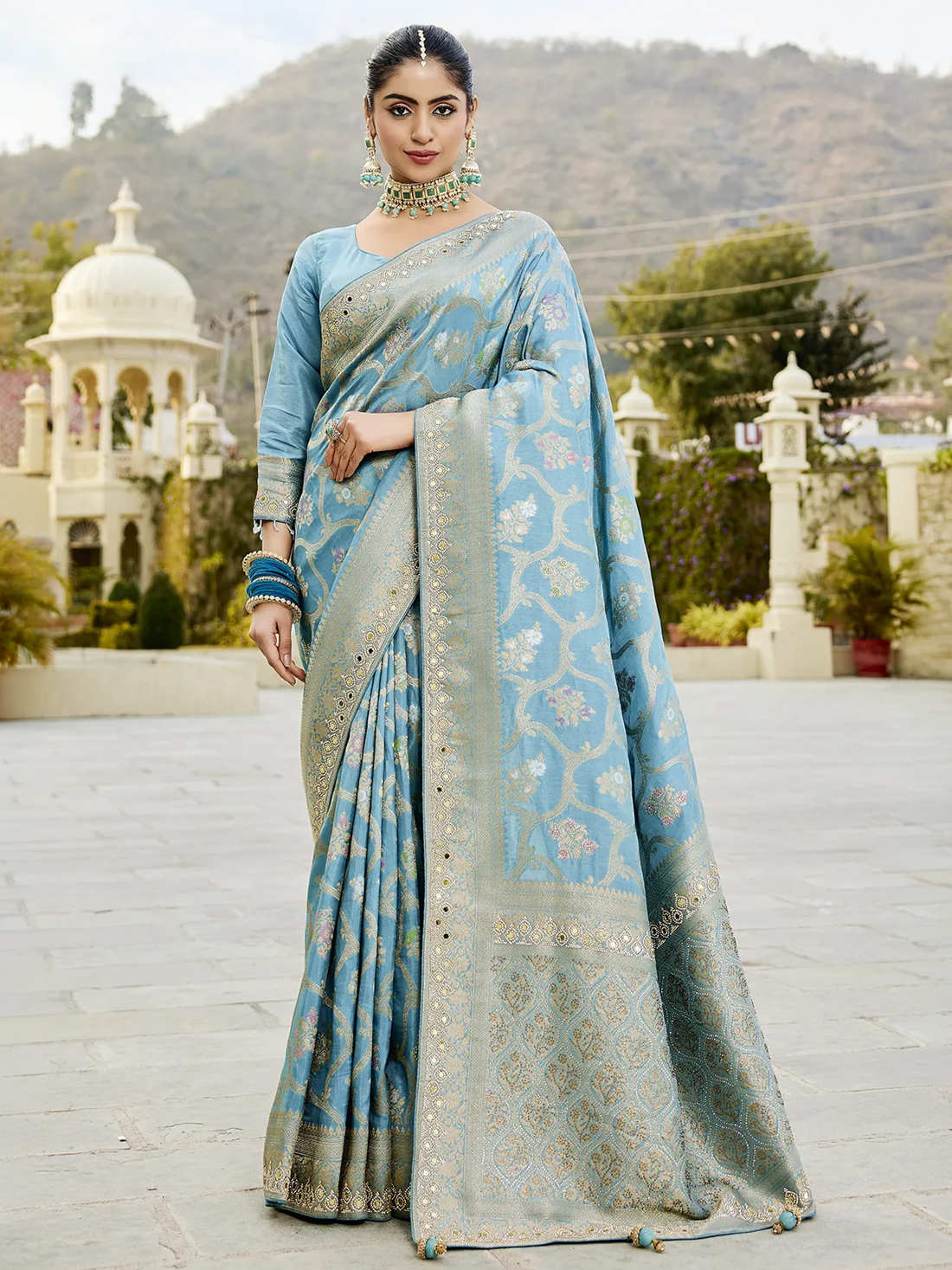 Pavitra Banarasi Choli Saree