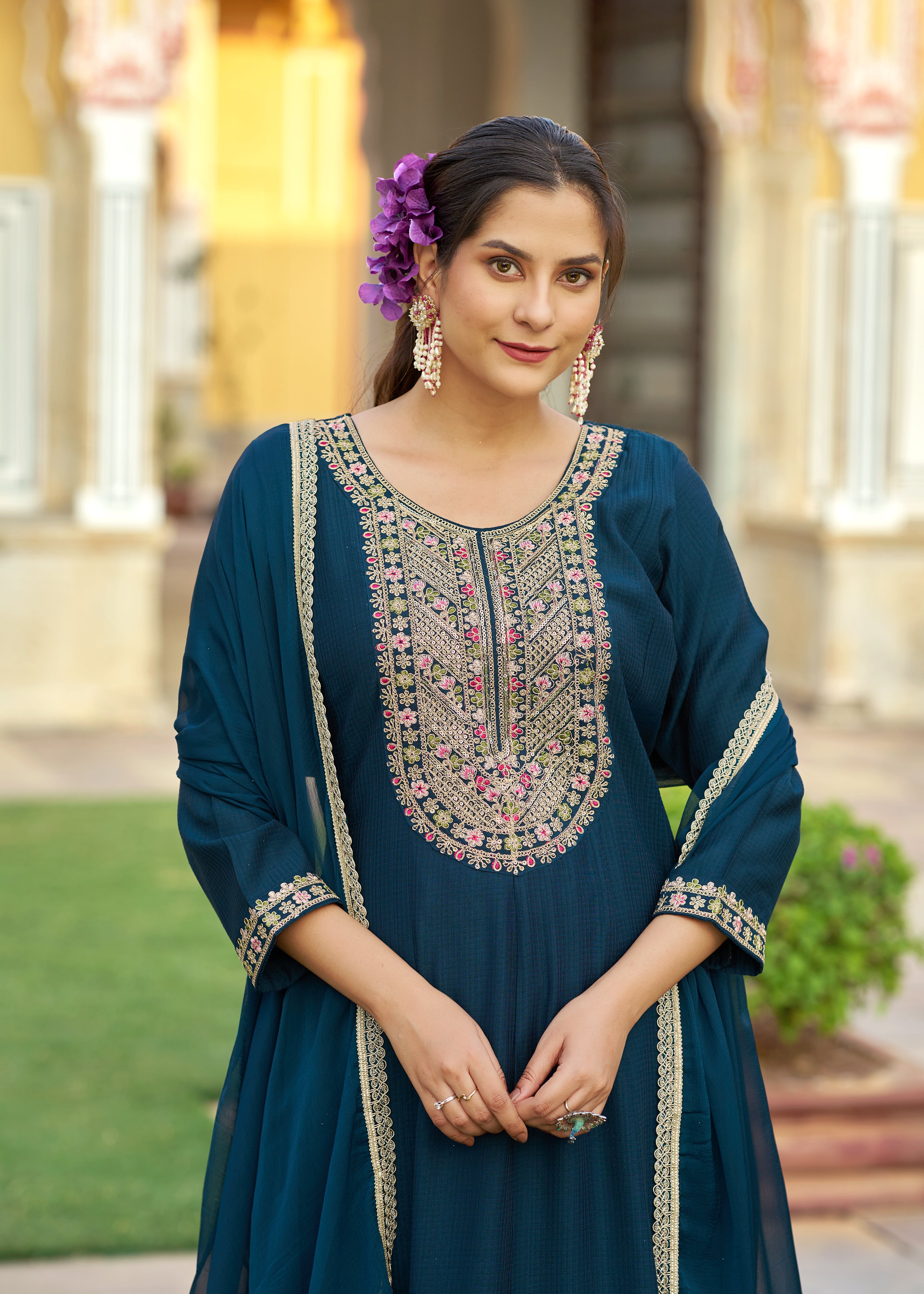 Farisha Flair Suit - Roop Darshan
