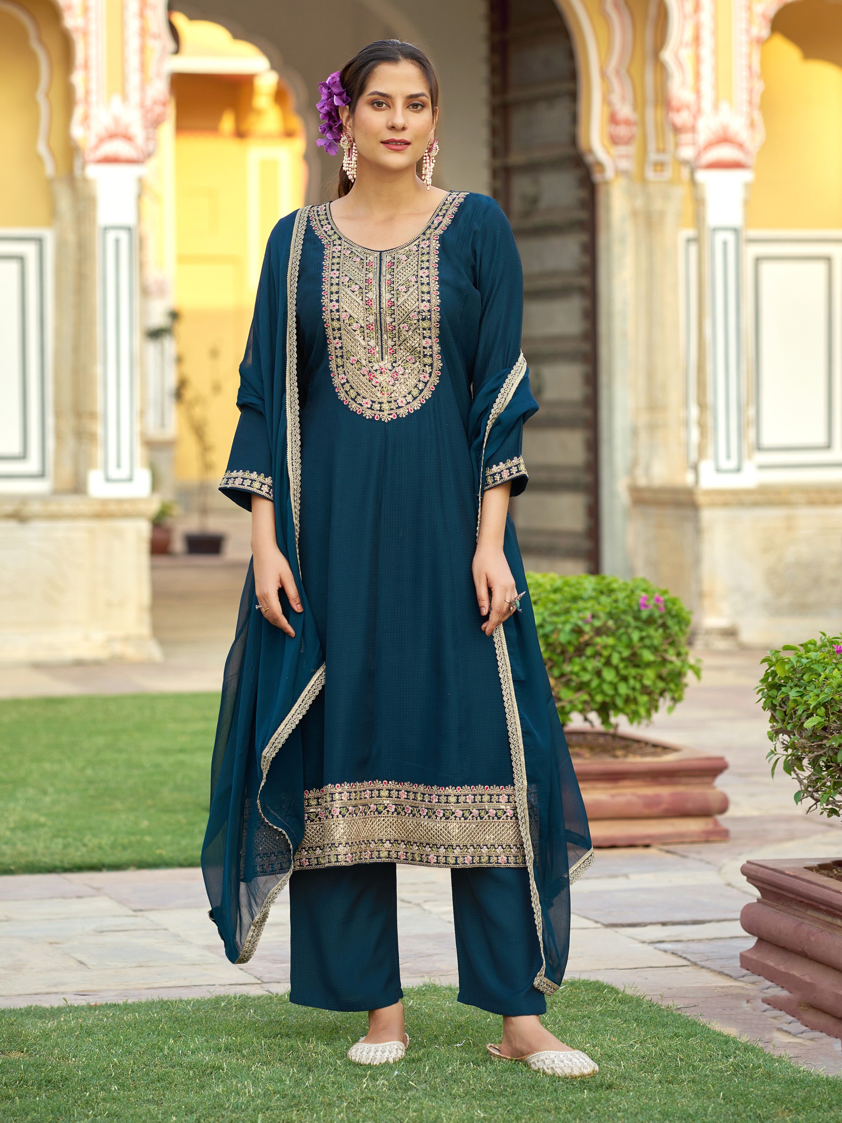 Farisha Flair Suit - Roop Darshan