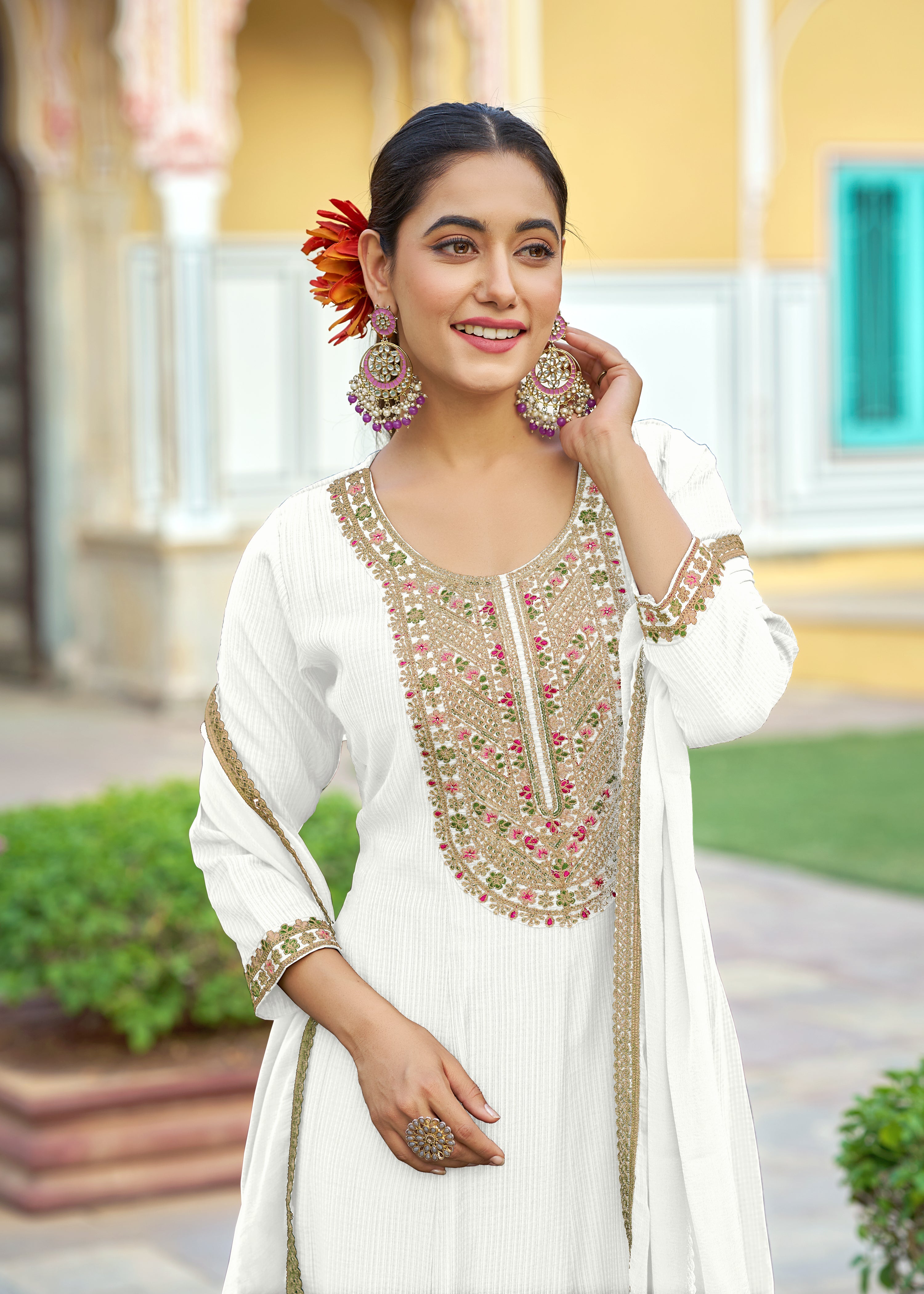 Farisha Flair Suit - Roop Darshan