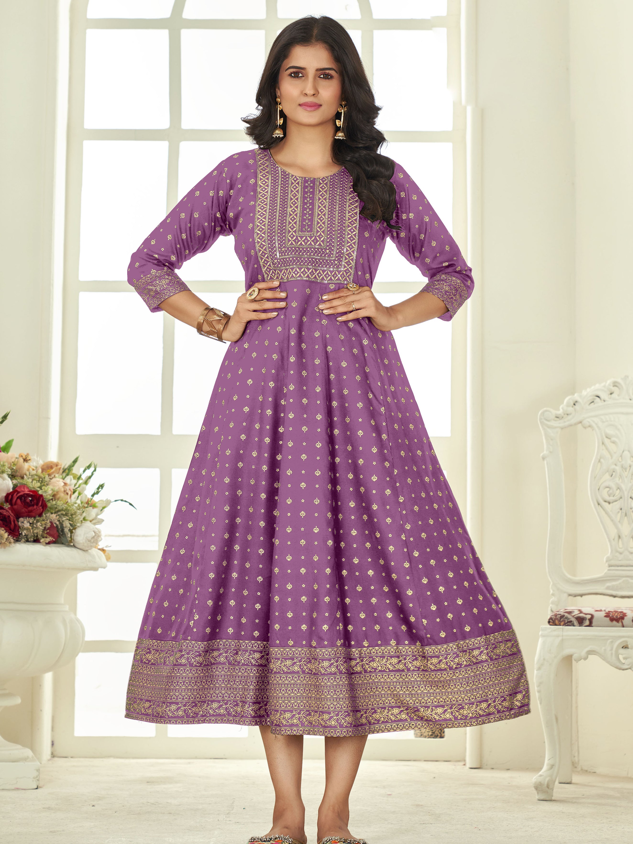 Zarina Flair Kurti - Roop Darshan