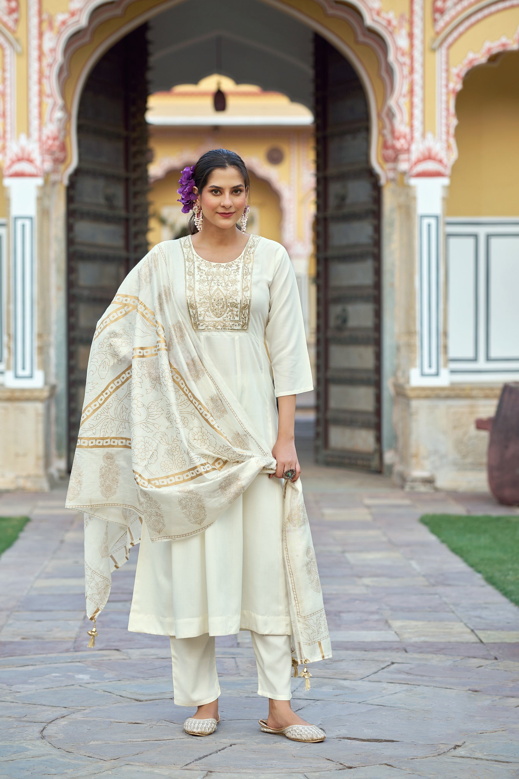 Sachi Flair Suit - Roop Darshan