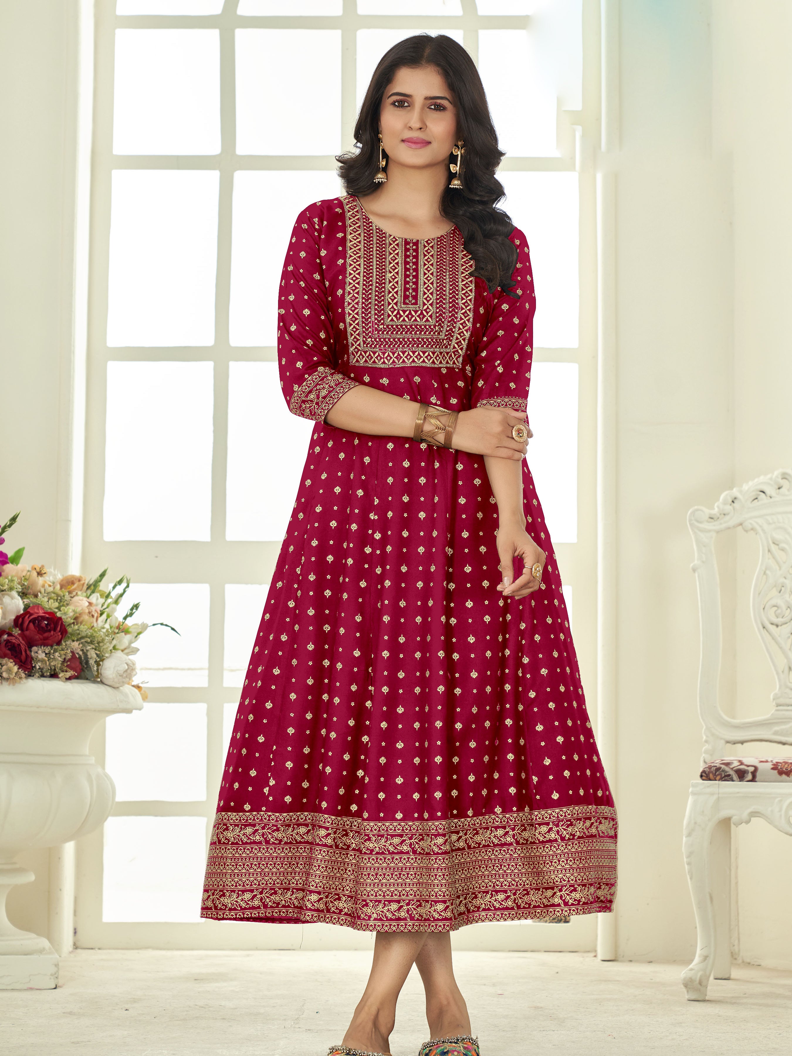 Zarina Flair Kurti - Roop Darshan