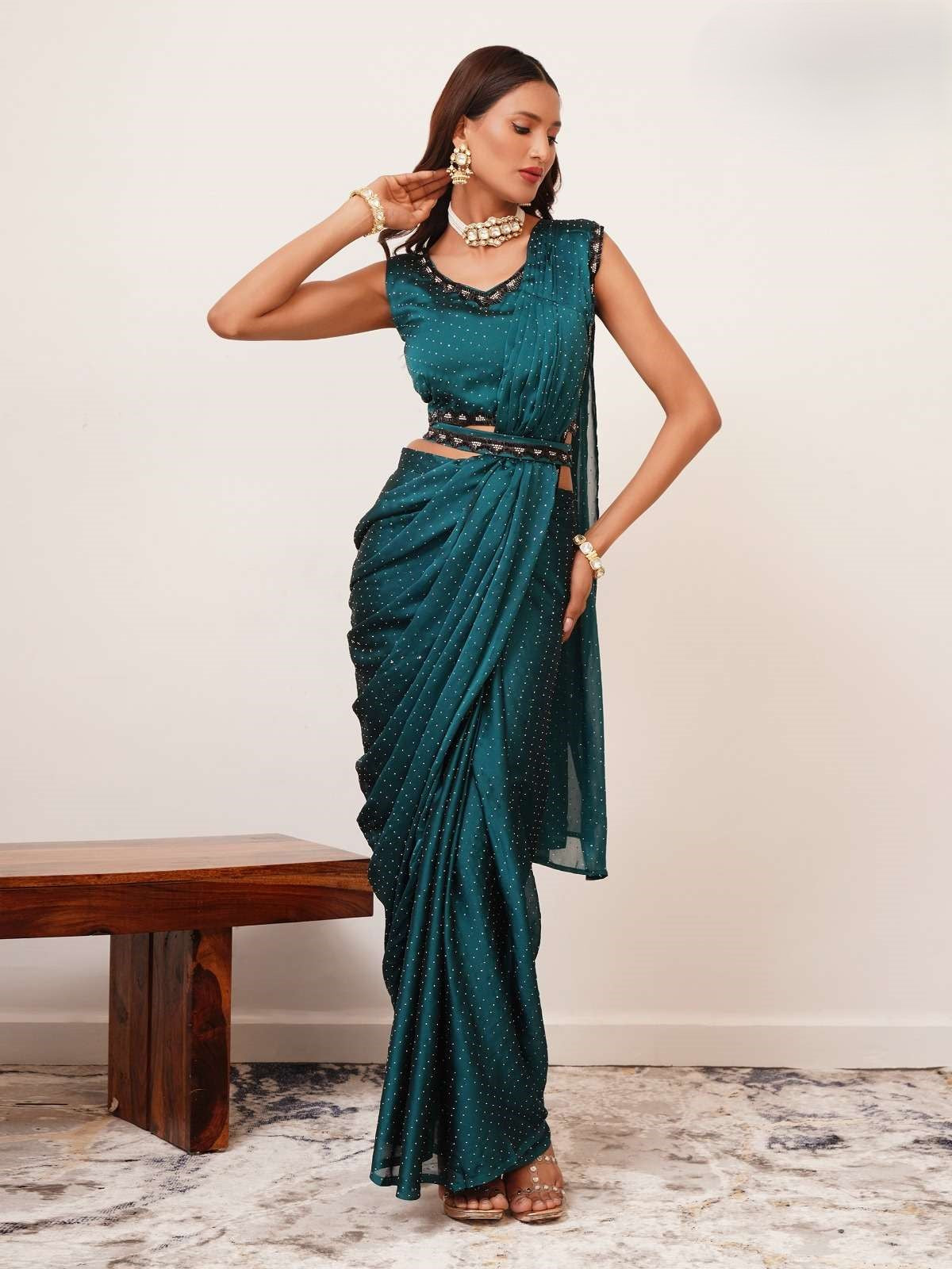 Vina Ready To Wear Choli Saree