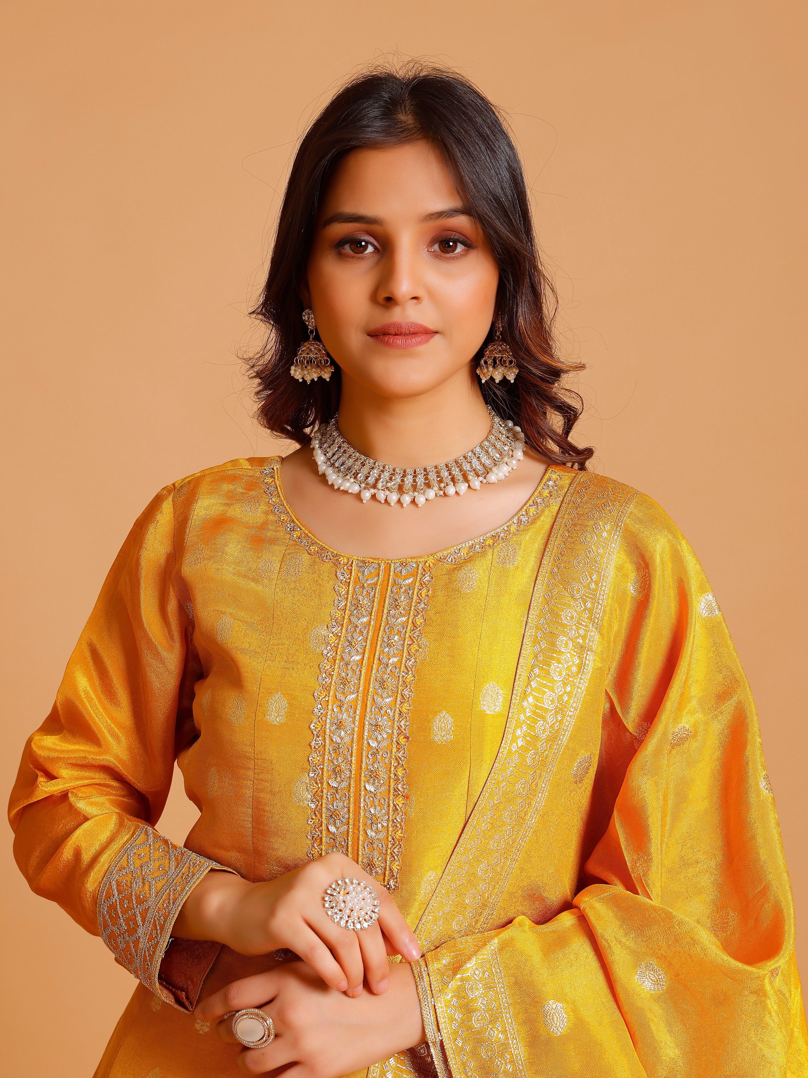 Niska Palazzo Suit - Roop Darshan