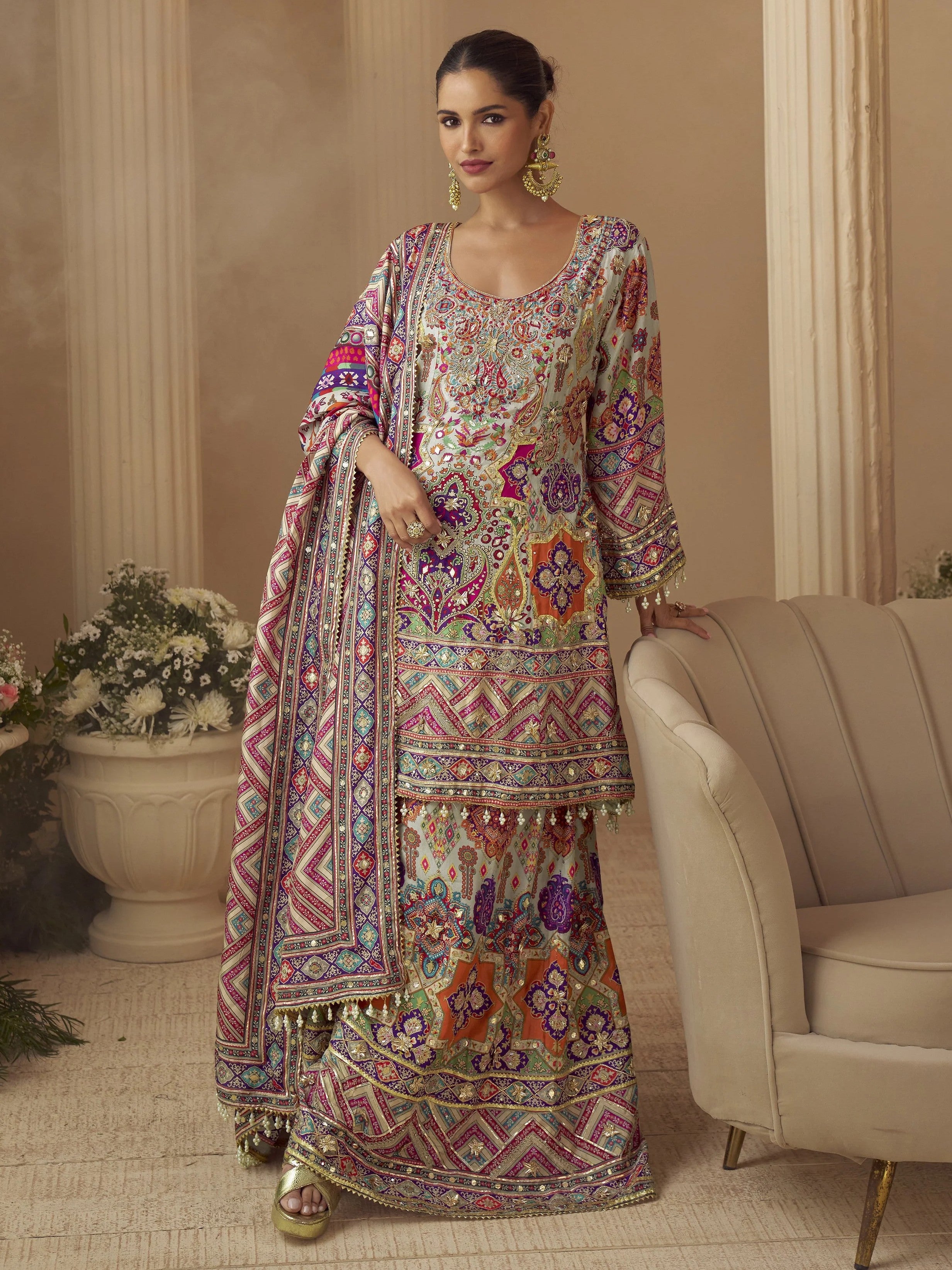 Sarthi Palazzo Suit