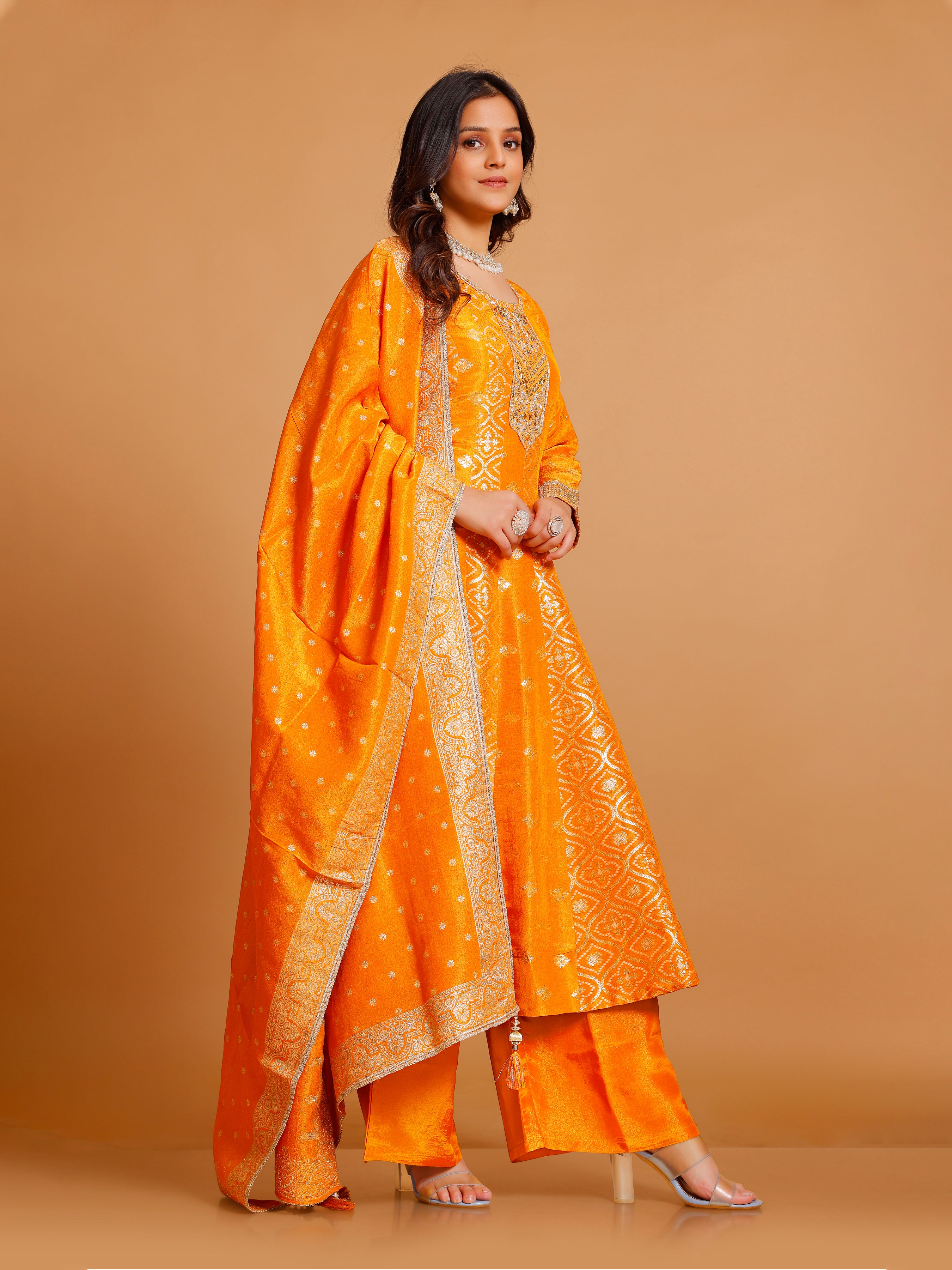 Niva Palazzo Suit - Roop Darshan