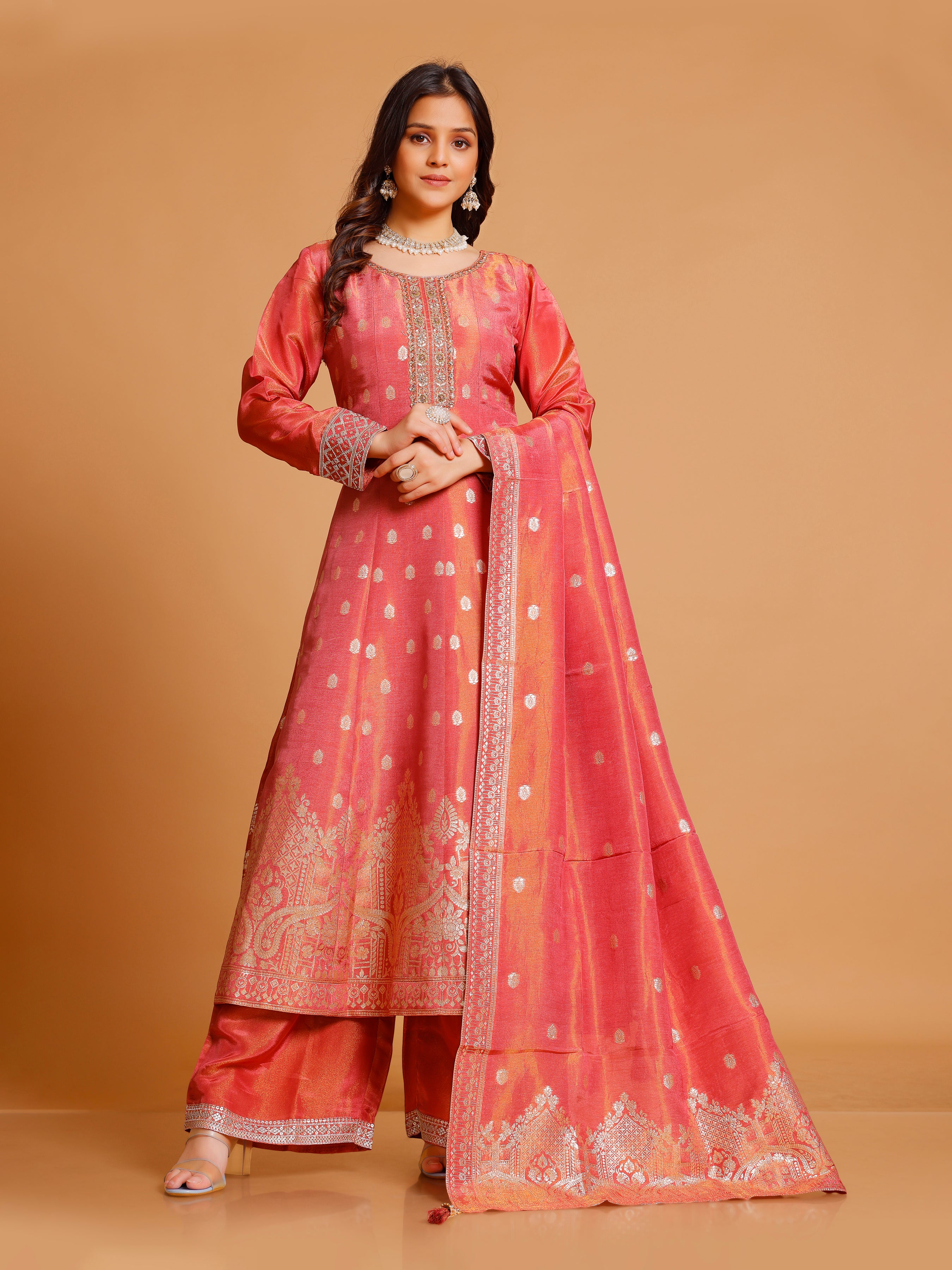 Niska Palazzo Suit - Roop Darshan