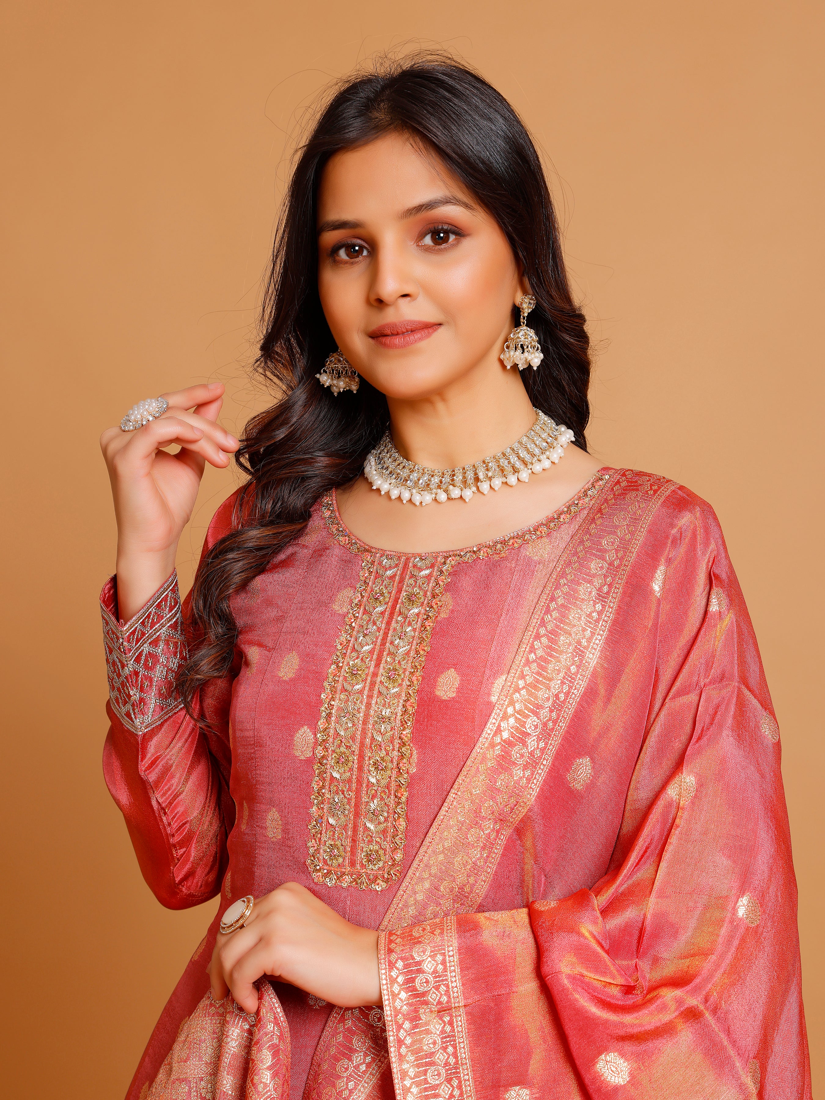 Niska Palazzo Suit - Roop Darshan