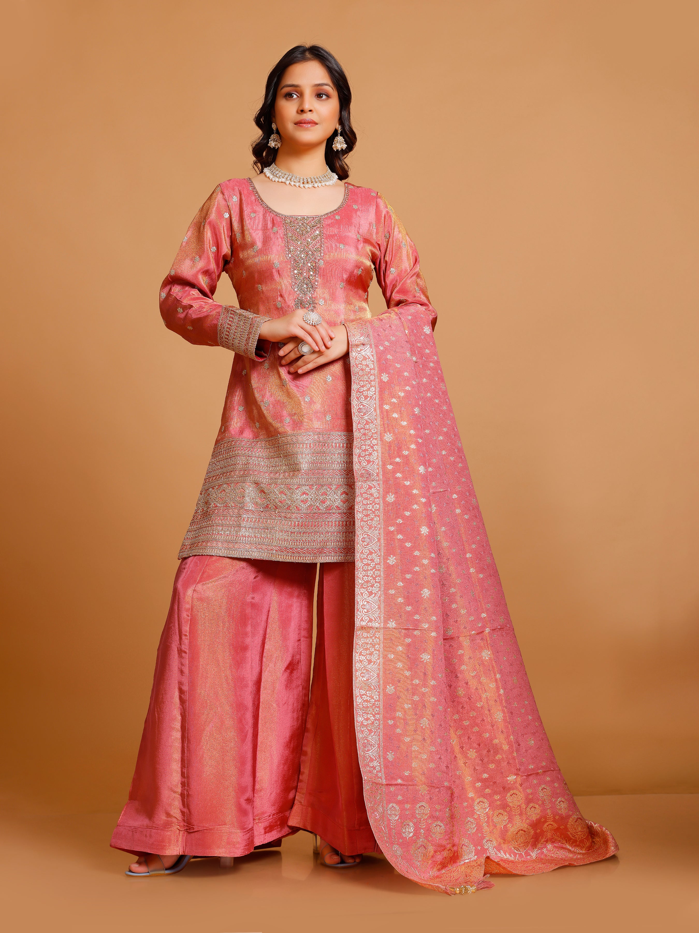 Tapsi Palazzo Suit - Roop Darshan