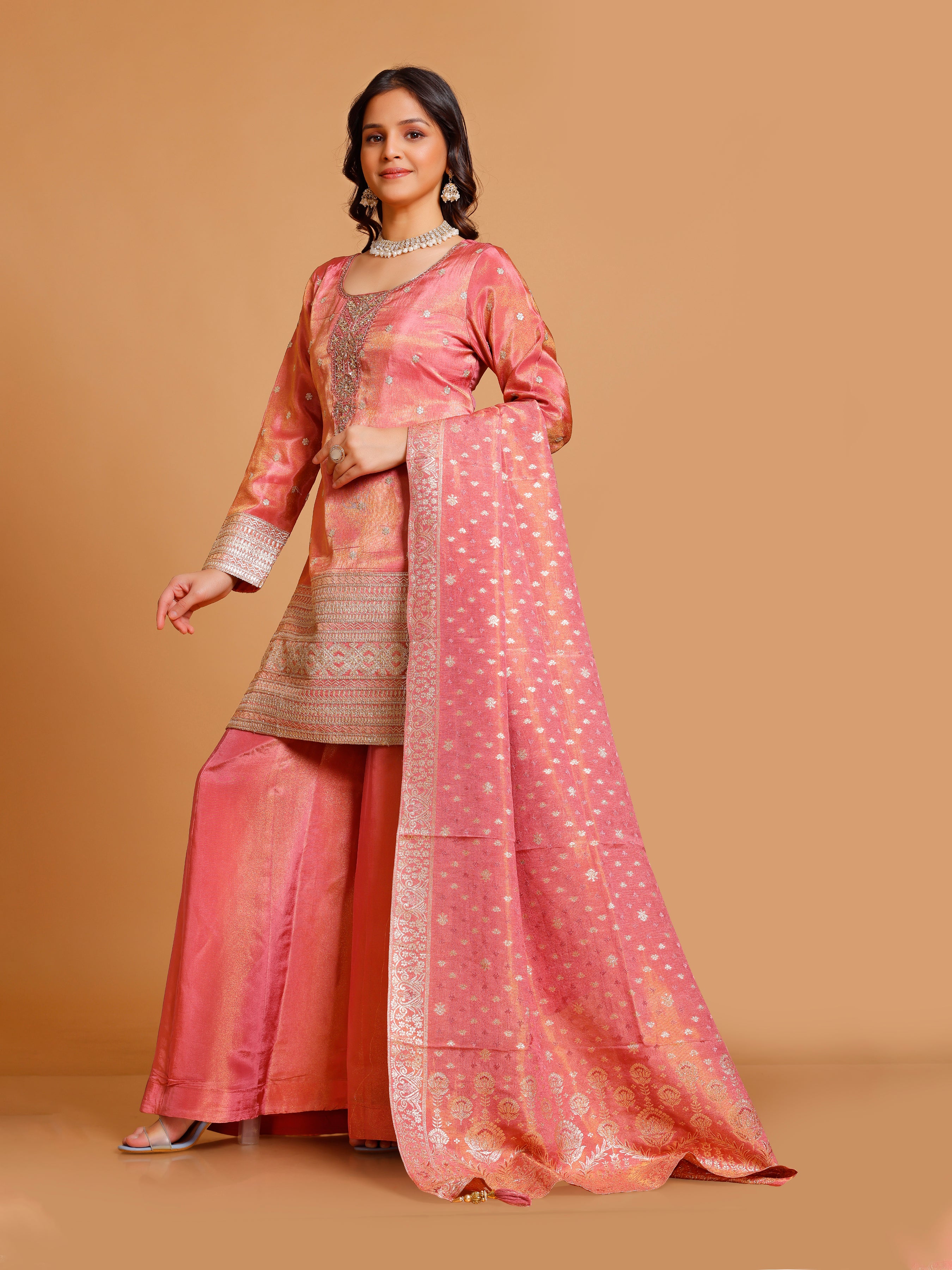 Tapsi Palazzo Suit - Roop Darshan