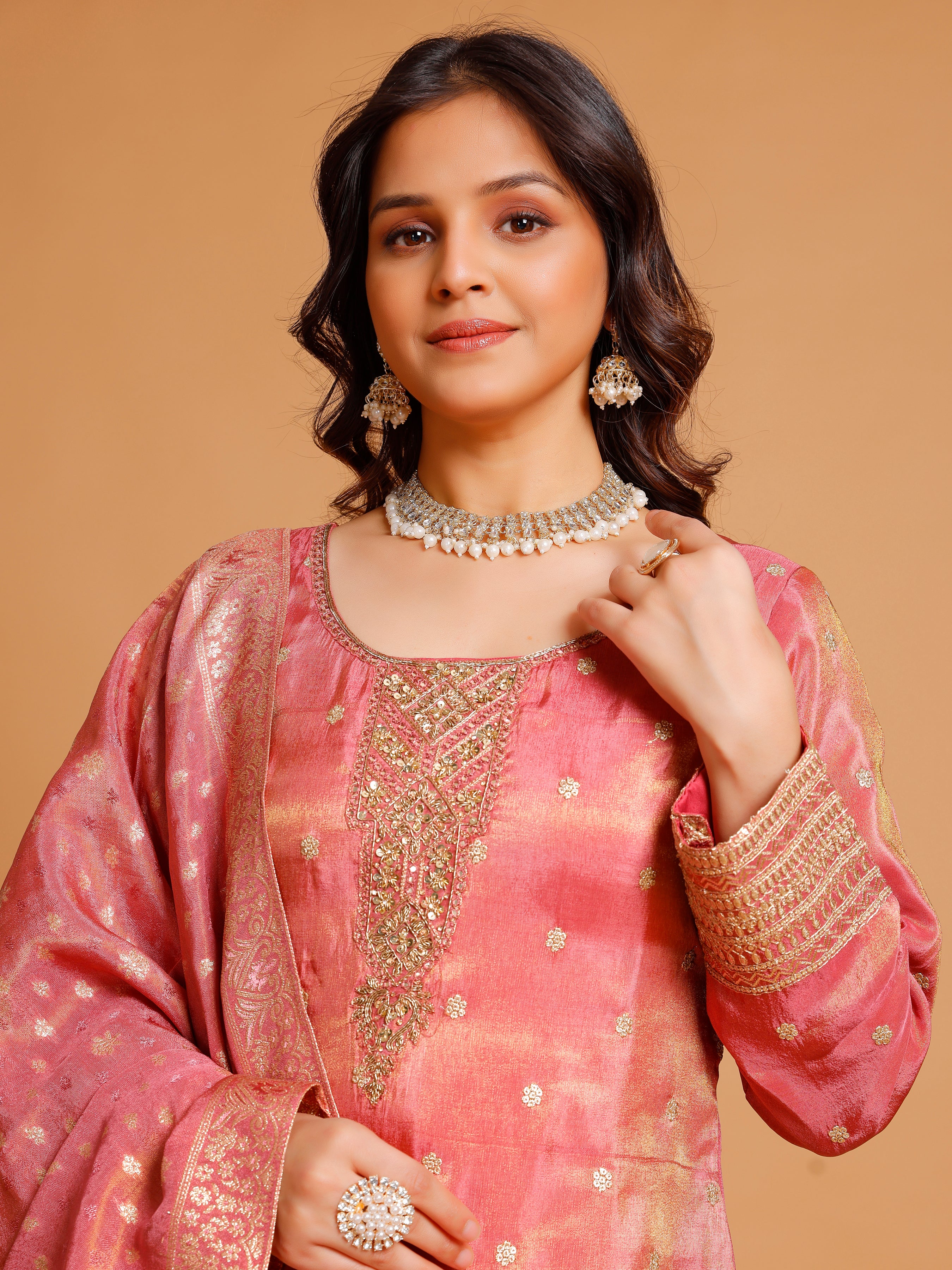 Tapsi Palazzo Suit - Roop Darshan