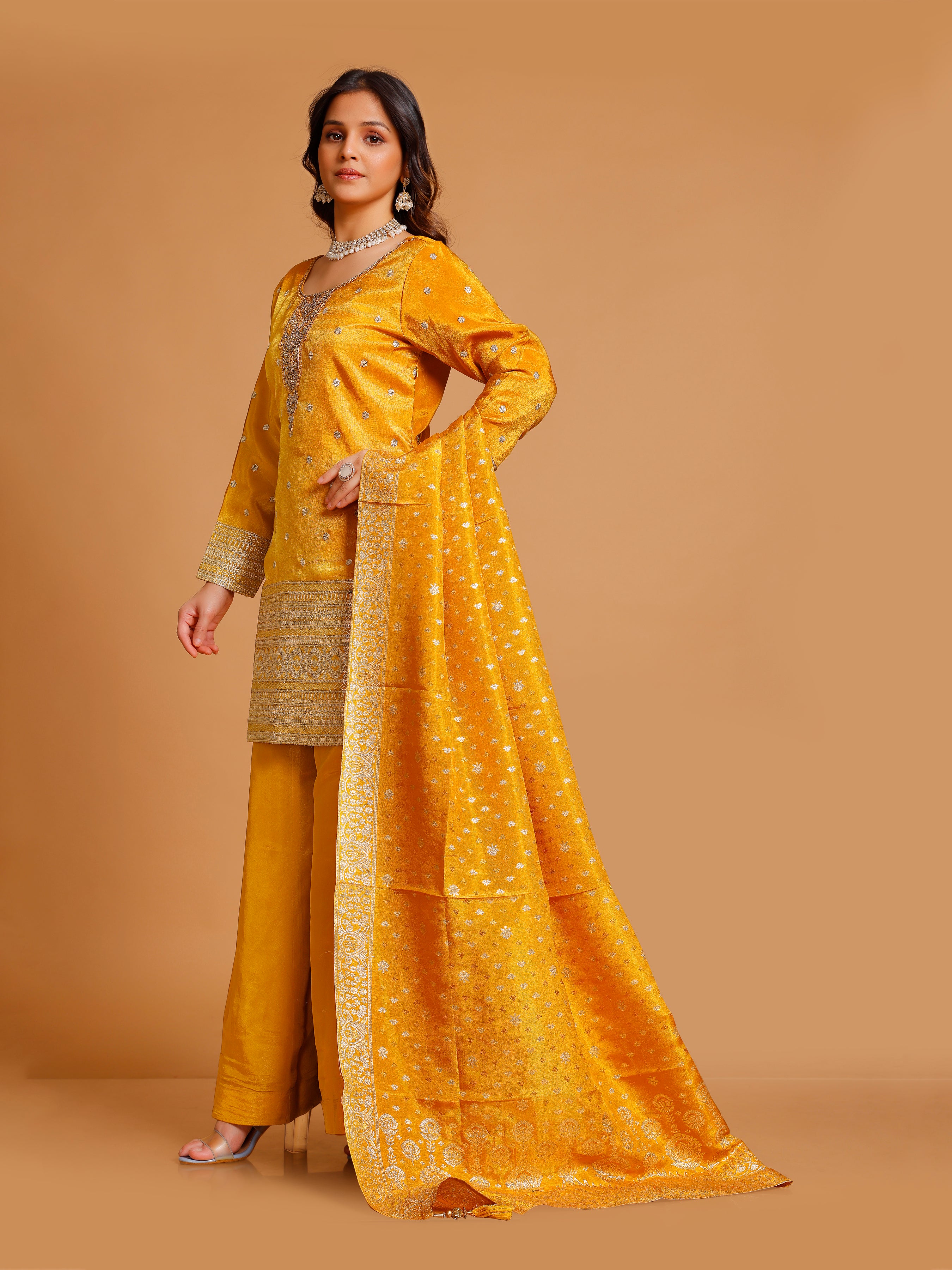 Tapsi Palazzo Suit - Roop Darshan