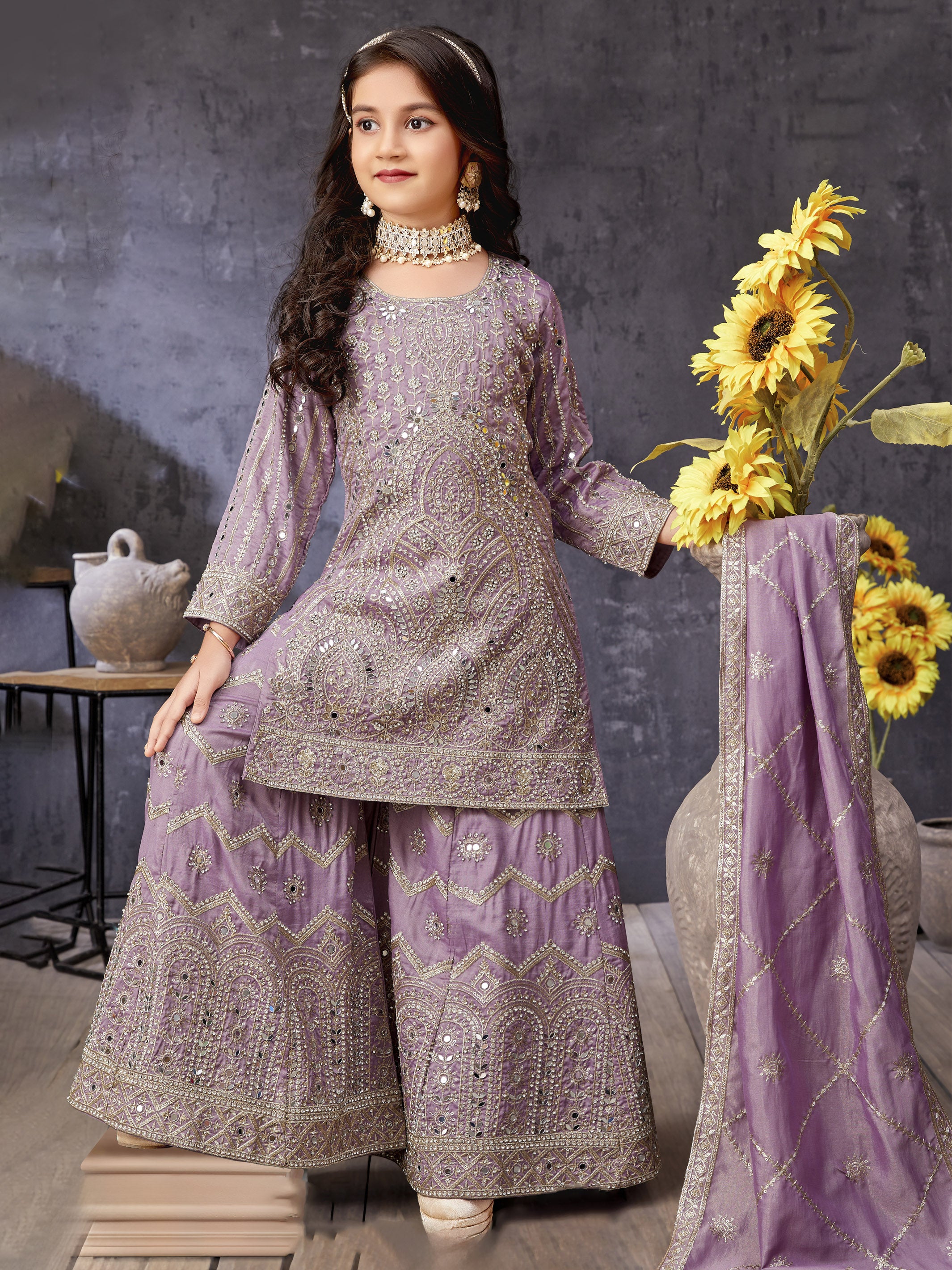 Kavita Palazzo Suit - Roop Darshan