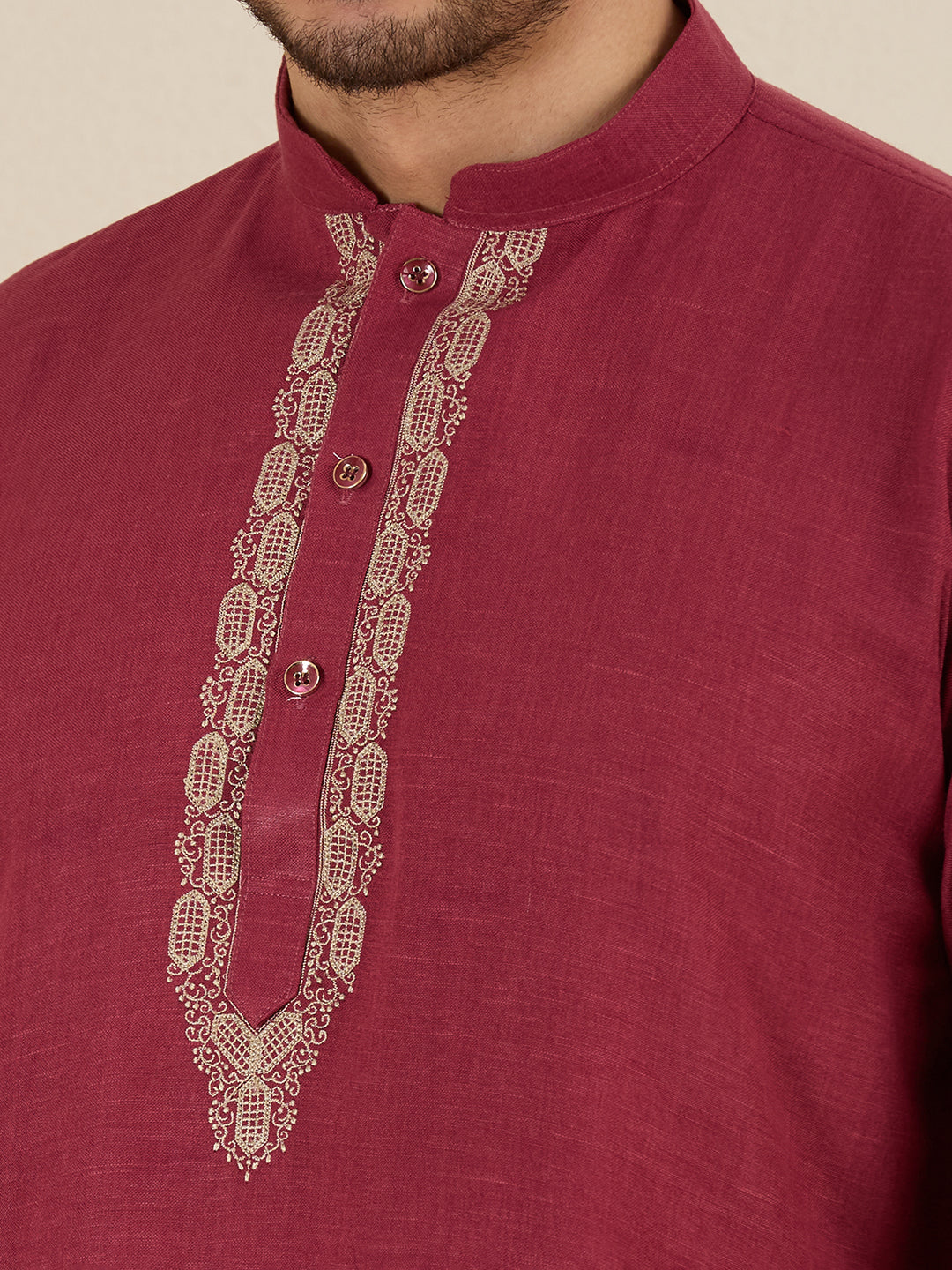 Mens Embroidered Kurta