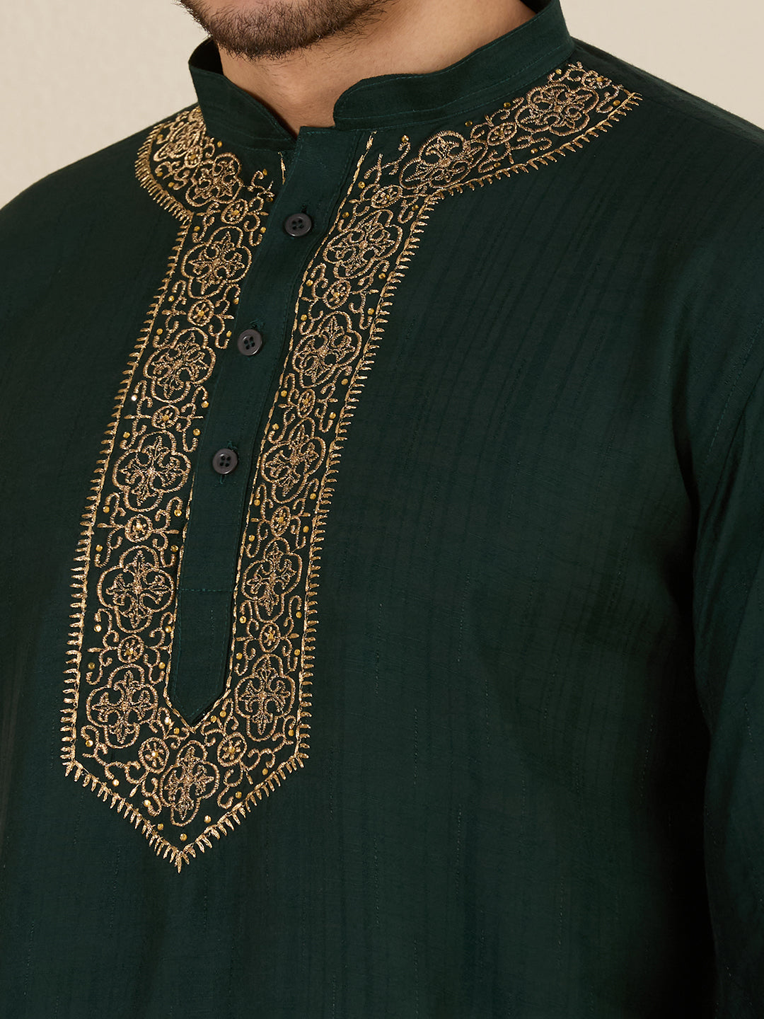 Mens Embroidered Kurta