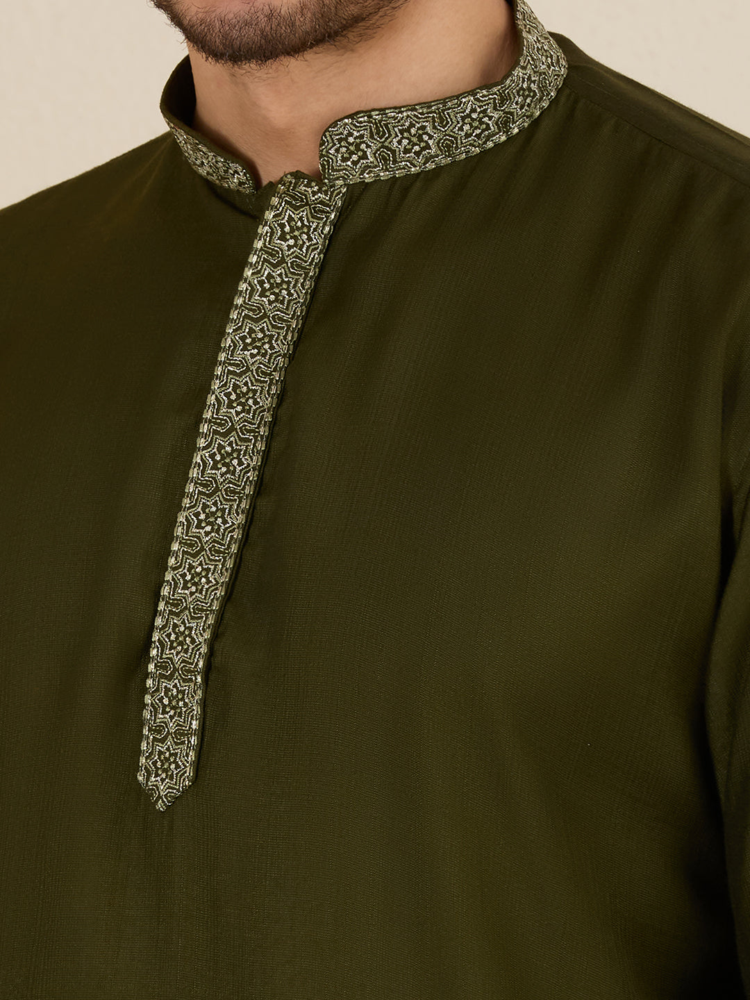 Mens Embroidered Kurta