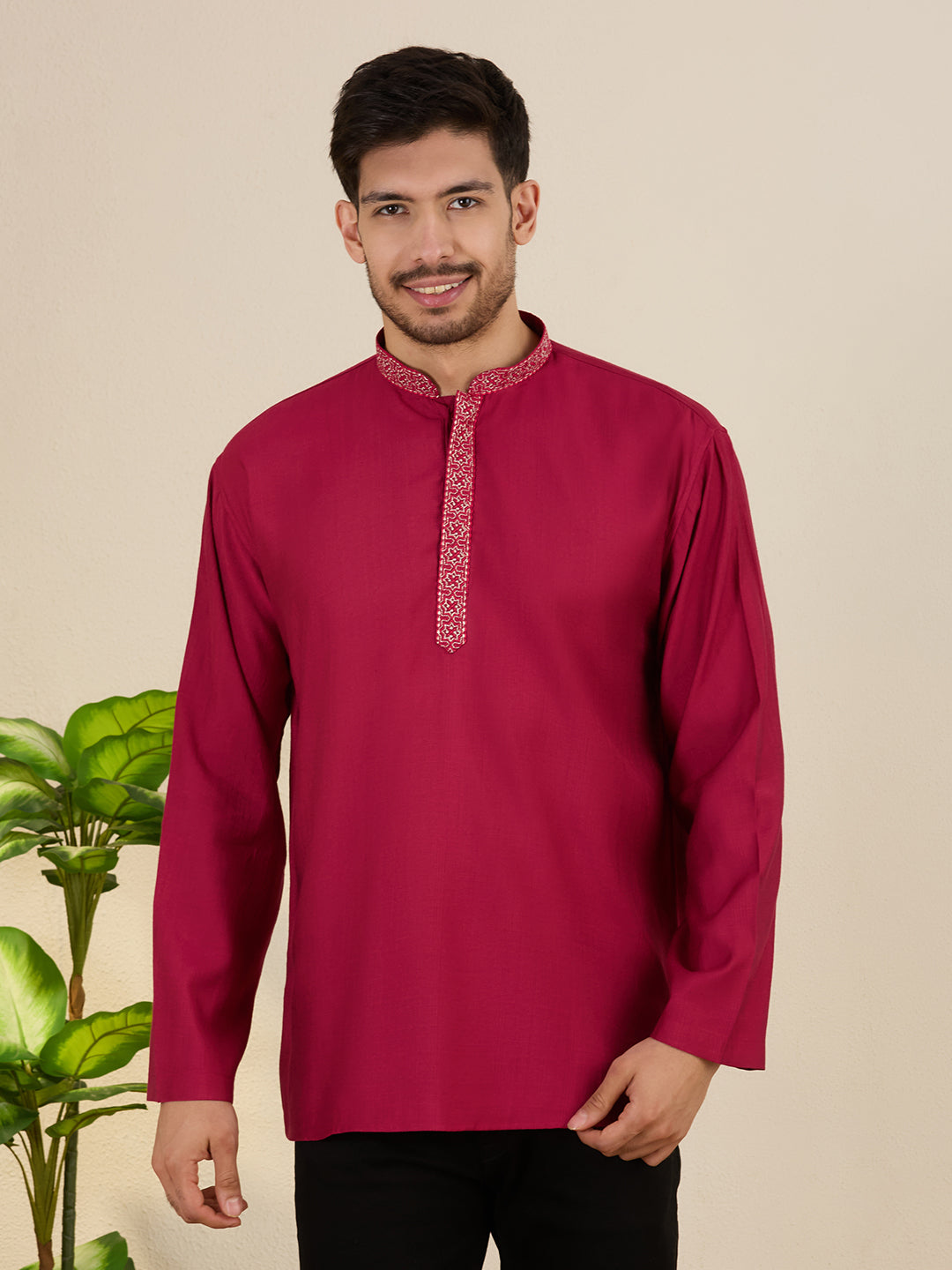Mens Embroidered Kurta