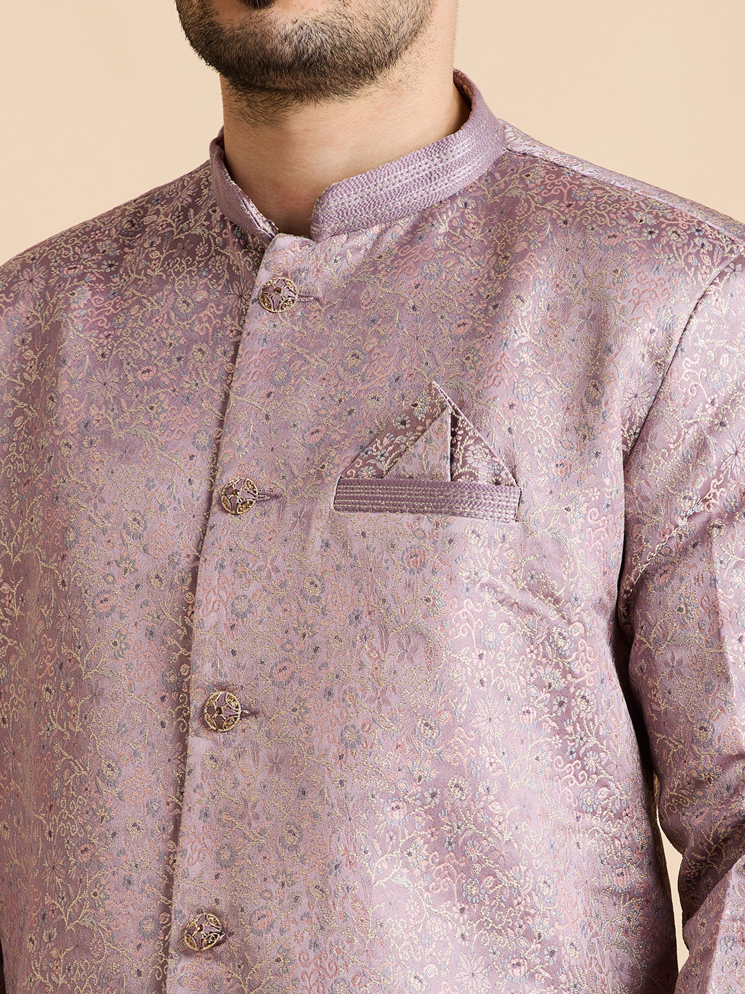 Adhyaan Semi Indo-Western Suit