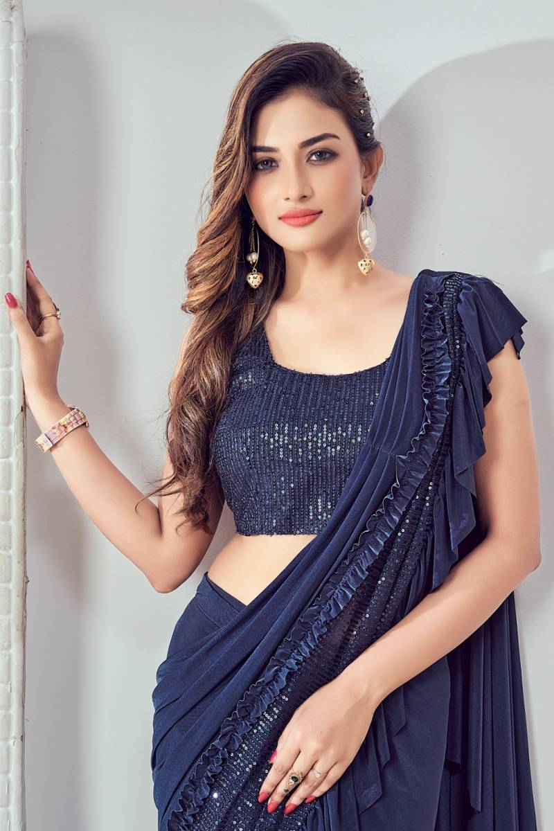 Jiya Silk Ready Made Choli Saree