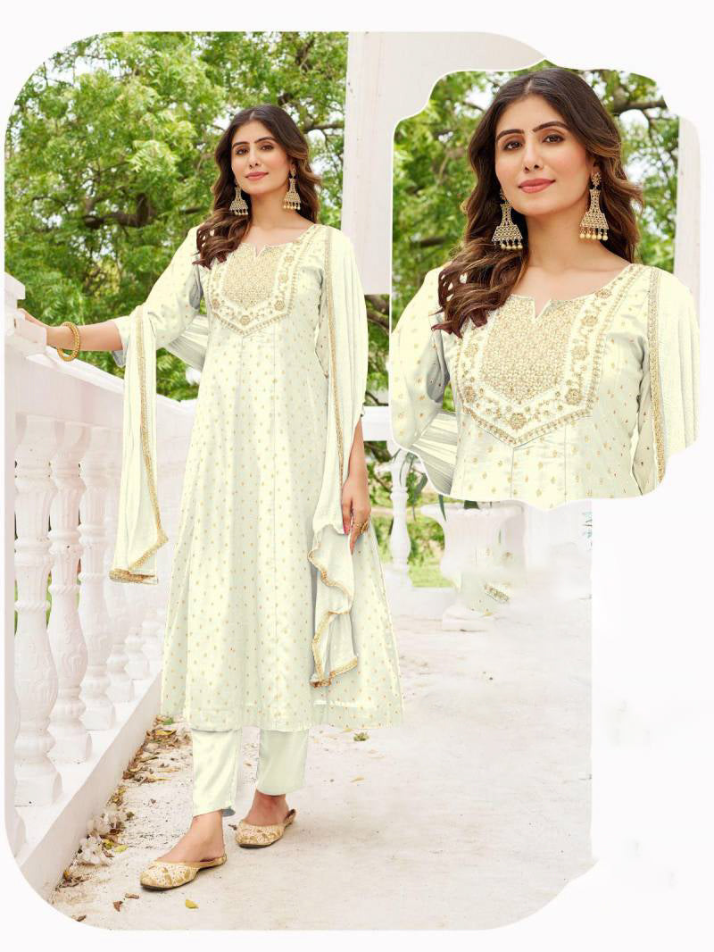 Mira Flair Suit - Roop Darshan