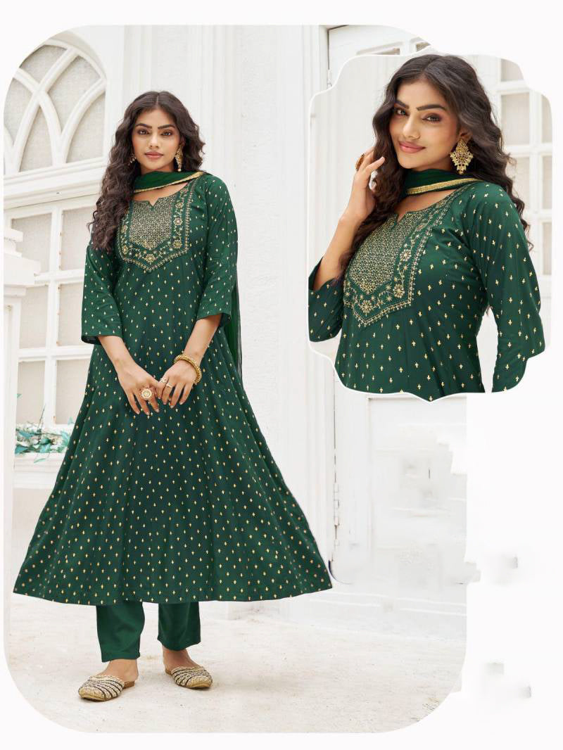 Mira Flair Suit - Roop Darshan