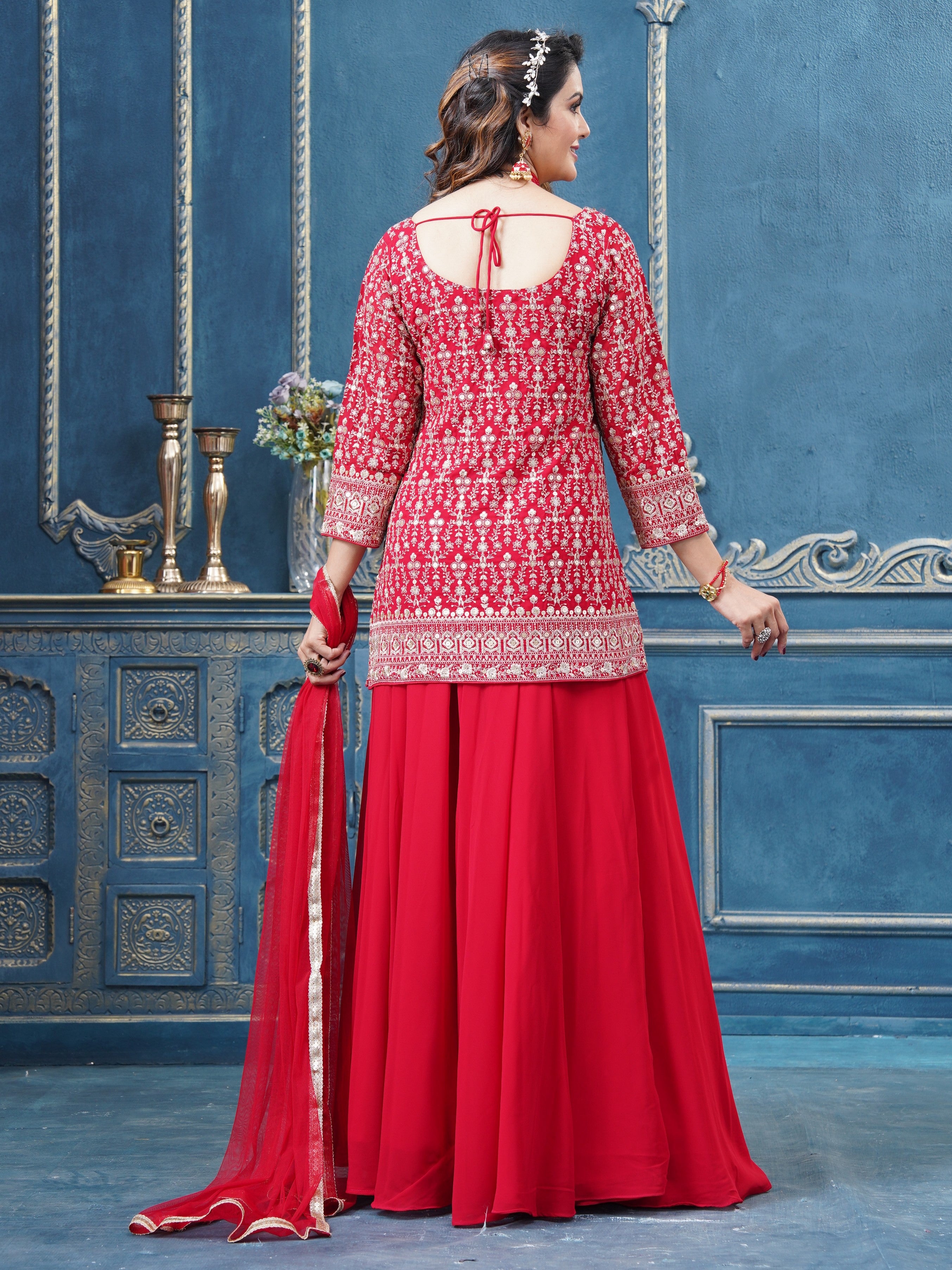 Rupika Palazzo Suit - Roop Darshan