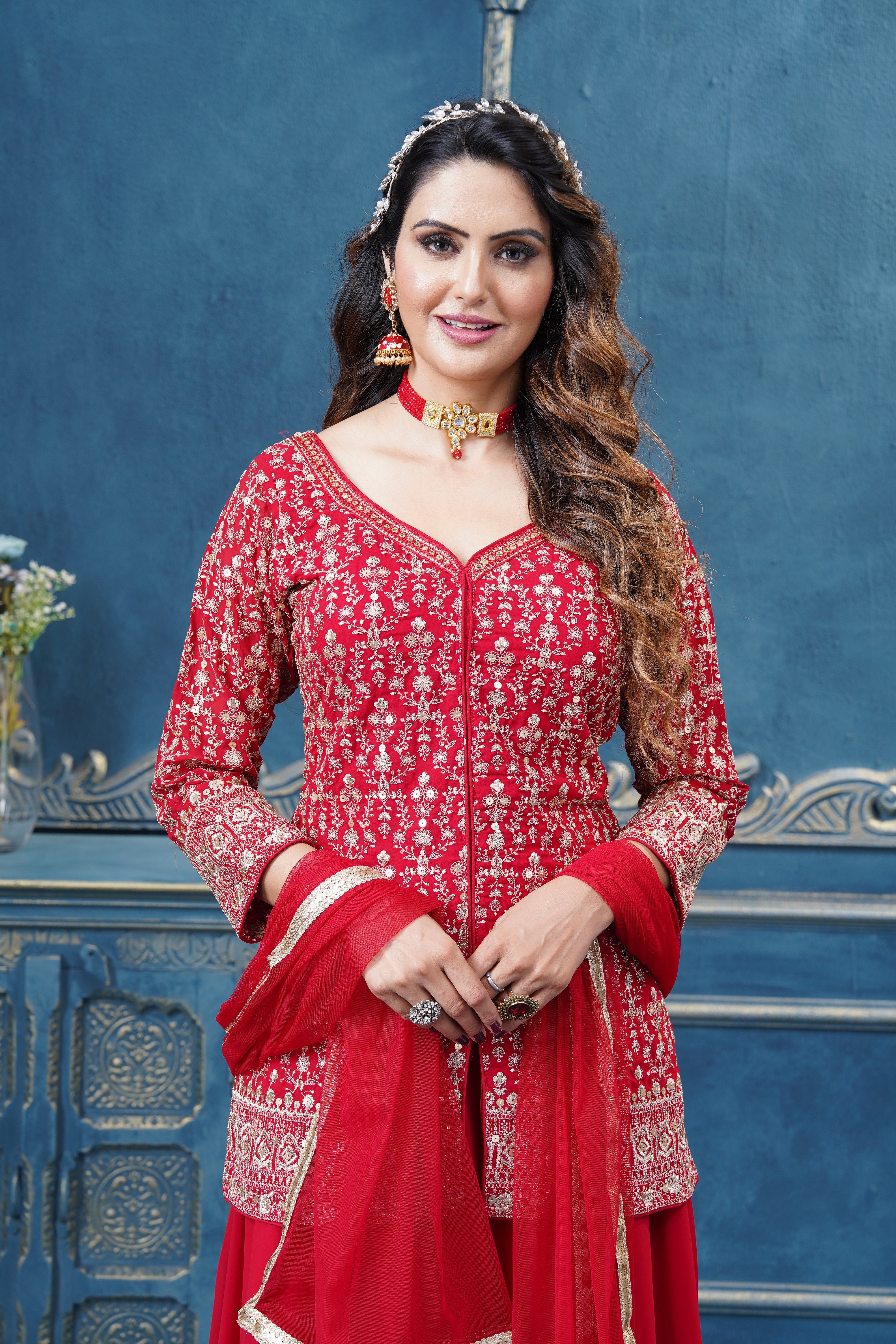 Rupika Palazzo Suit - Roop Darshan