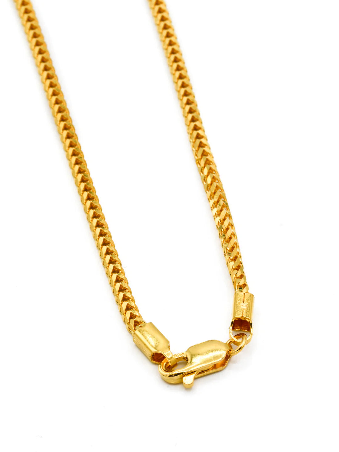 22Ct Gold Fox Tail Chain - 65 Cm