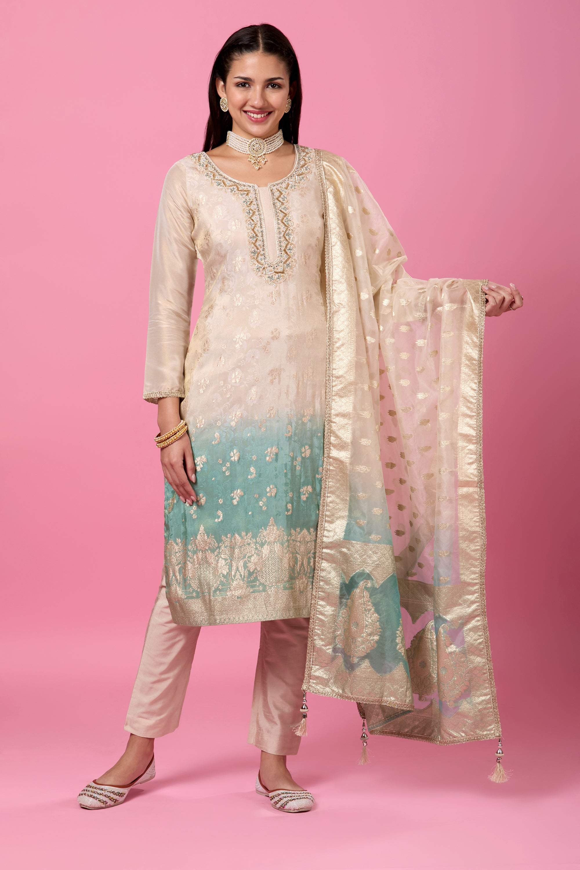 Raahi Kamiz & Pant - Roop Darshan