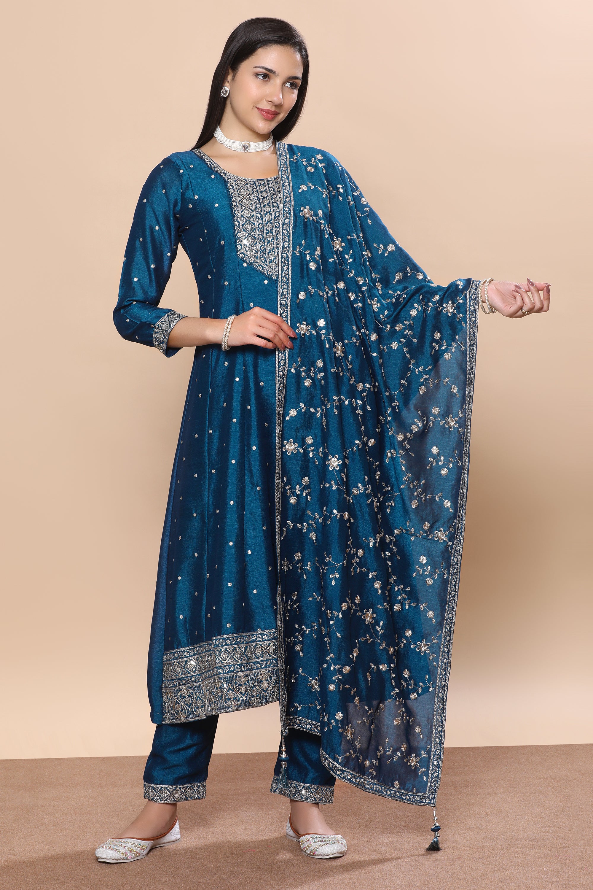 Naima Flair Kamiz & Pant - Roop Darshan