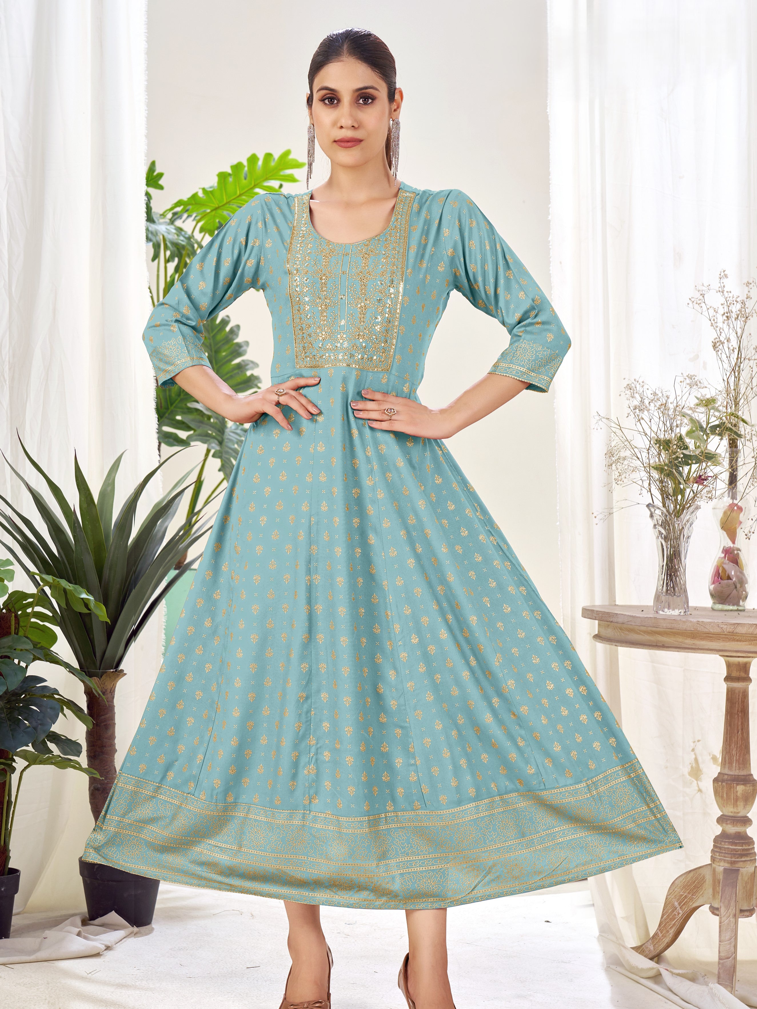 Noor Flair Kurti - Roop Darshan