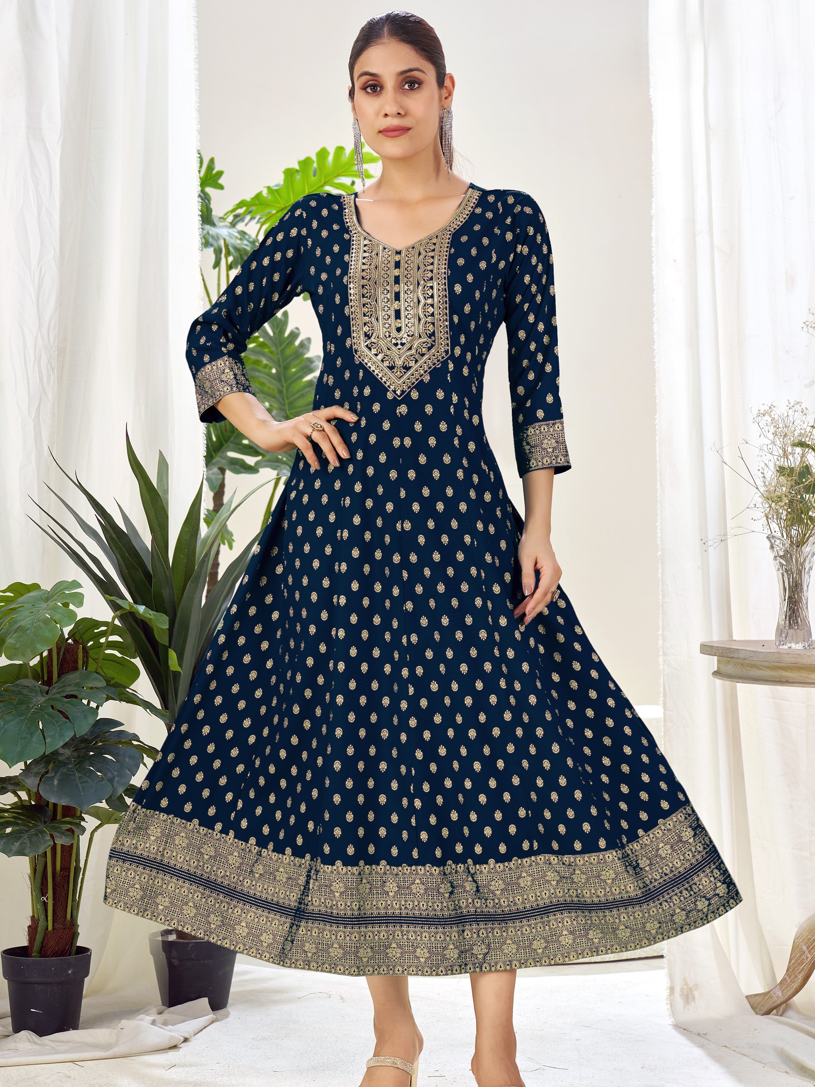 Heer Flair Kurti - Roop Darshan