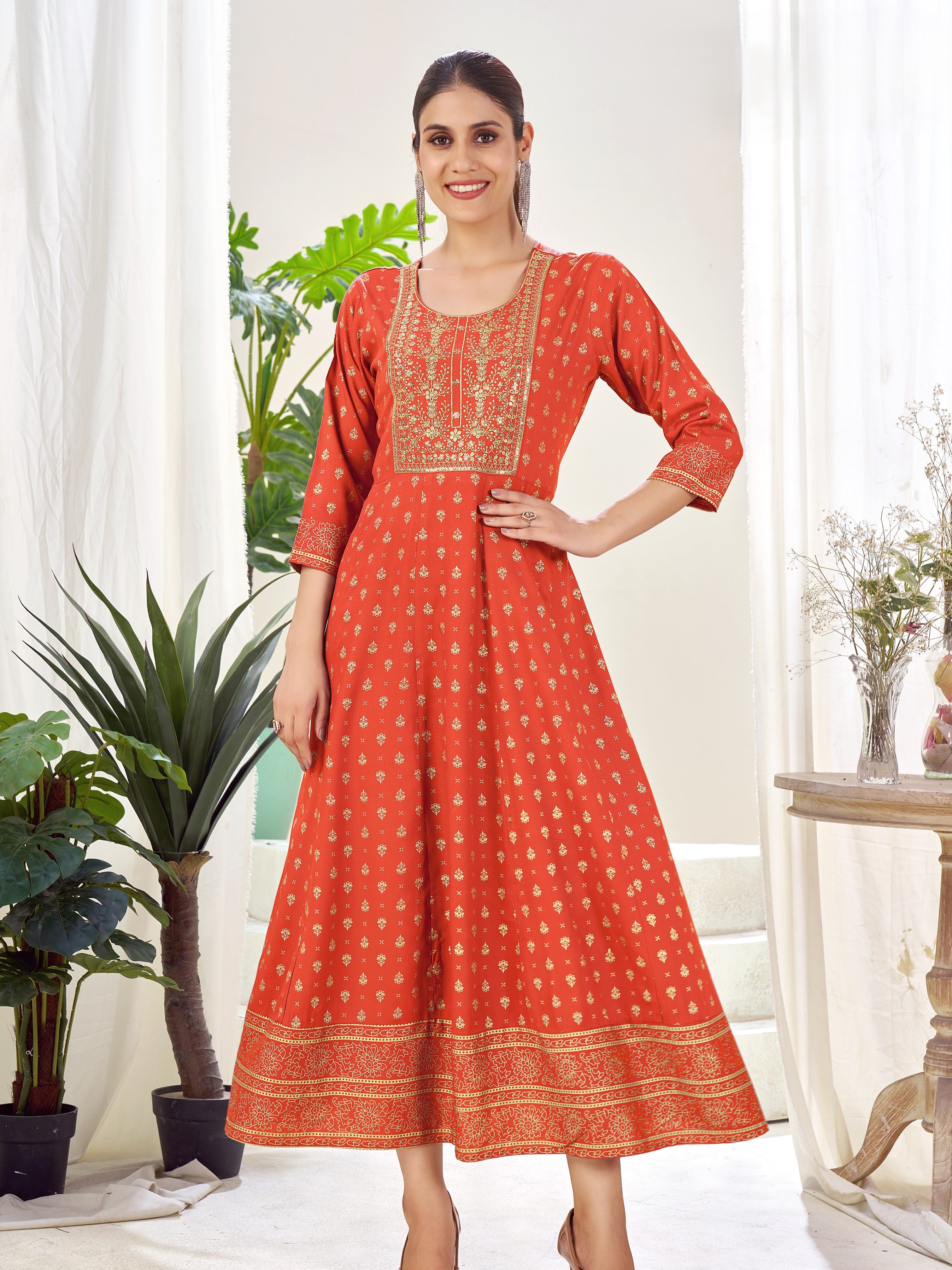Noor Flair Kurti - Roop Darshan