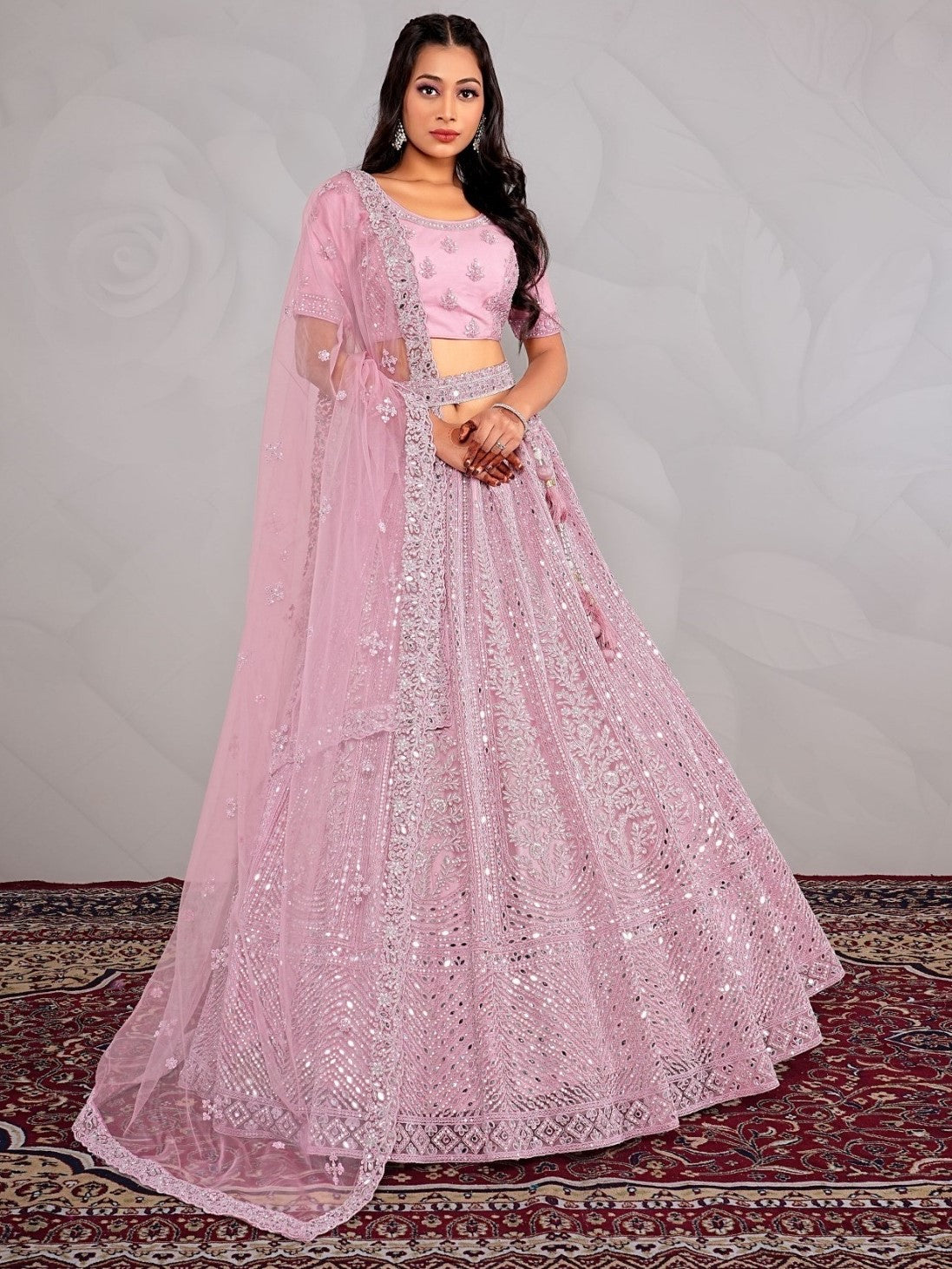 Sonika Unstitched Lehenga Choli - Roop Darshan