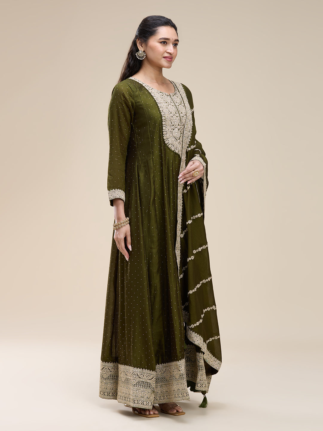 Abhira Flair Suit - Roop Darshan