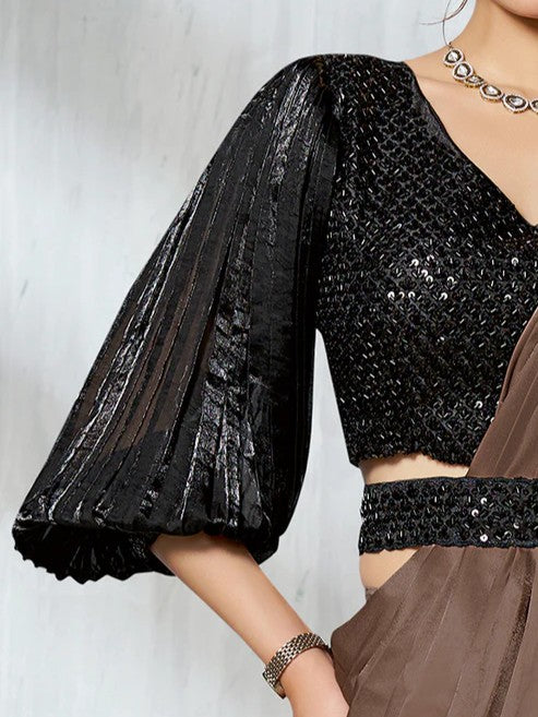 Fazia Ready To Wear Choli Saree - Roop Darshan