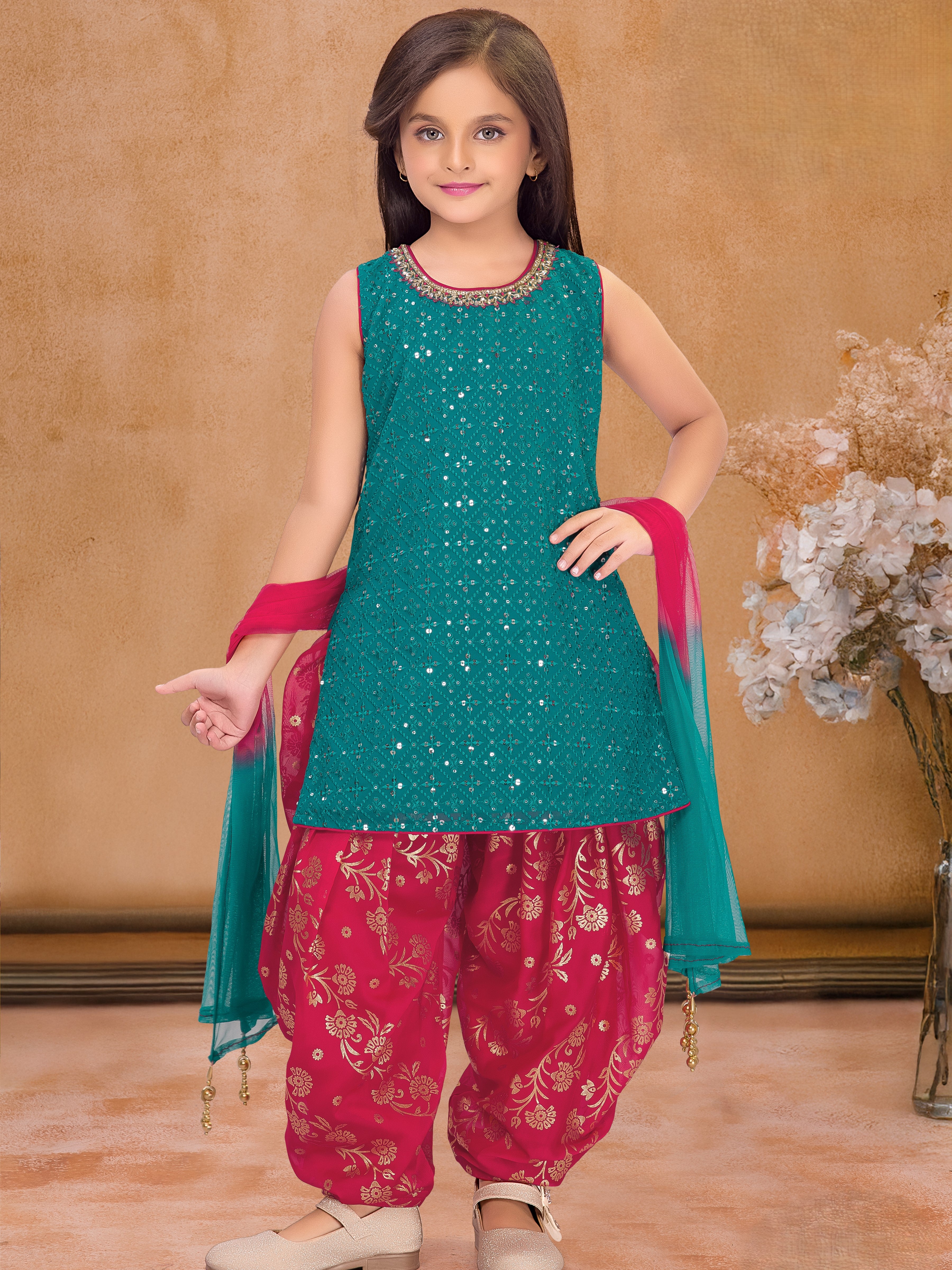 Navya Patiyala Suit - Roop Darshan