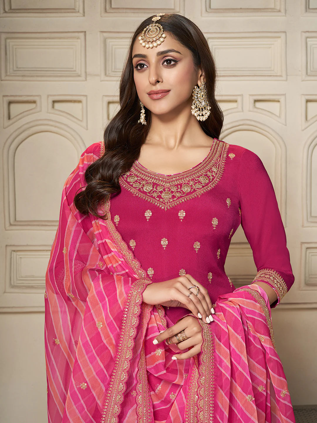 Namita Palazzo Suit - Roop Darshan