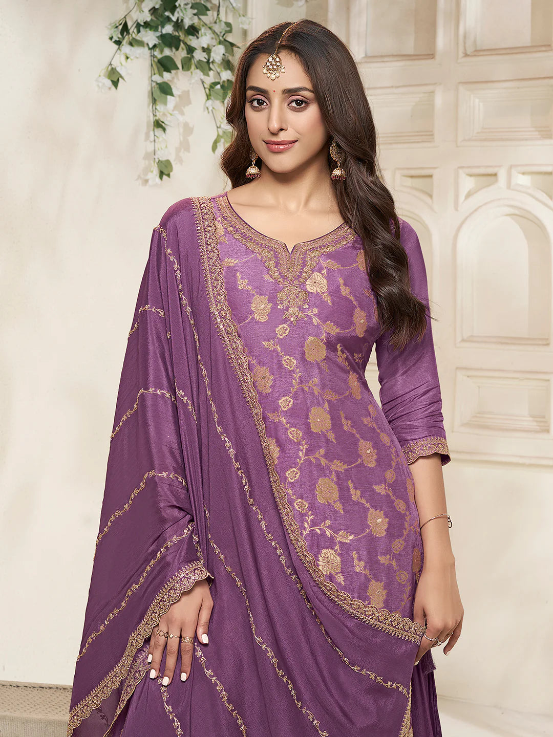 Pahel Palazzo Suit - Roop Darshan